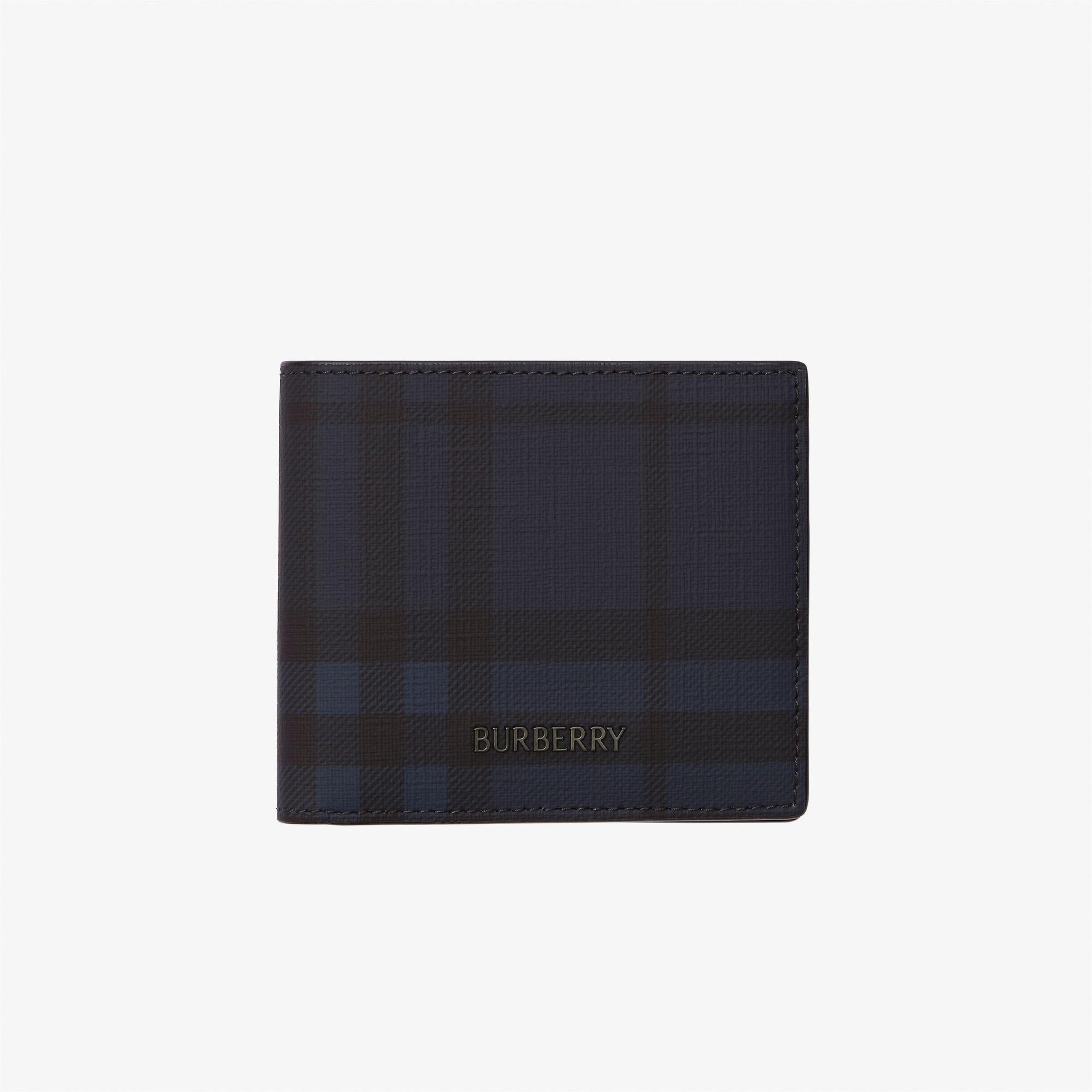 Burberry Reg Bin Erkek Lacivert Cüzdan