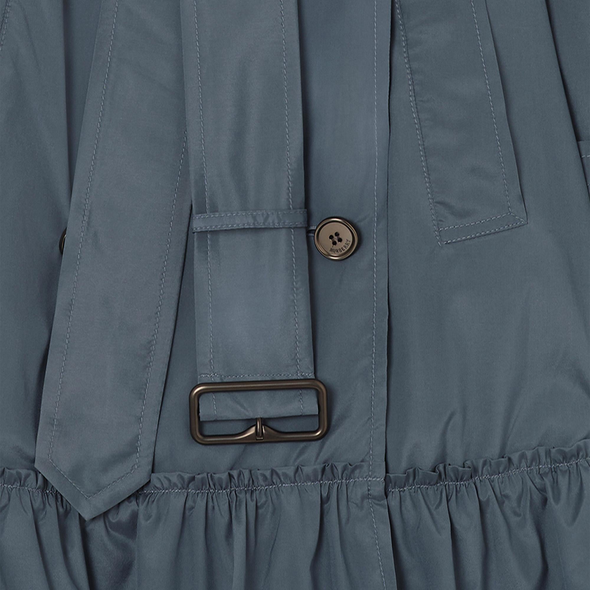 Burberry Tillydrine Kadın Mavi Kaban