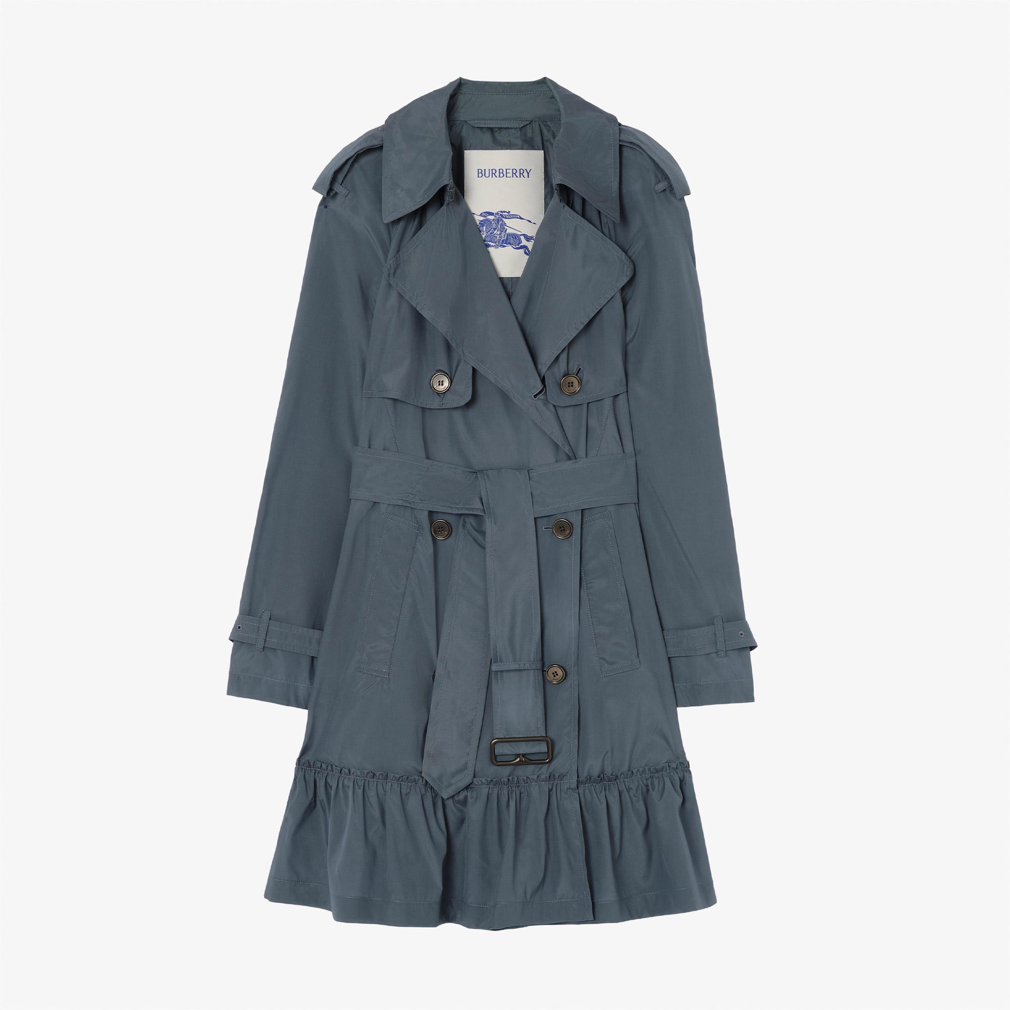 Burberry Tillydrine Kadın Mavi Kaban