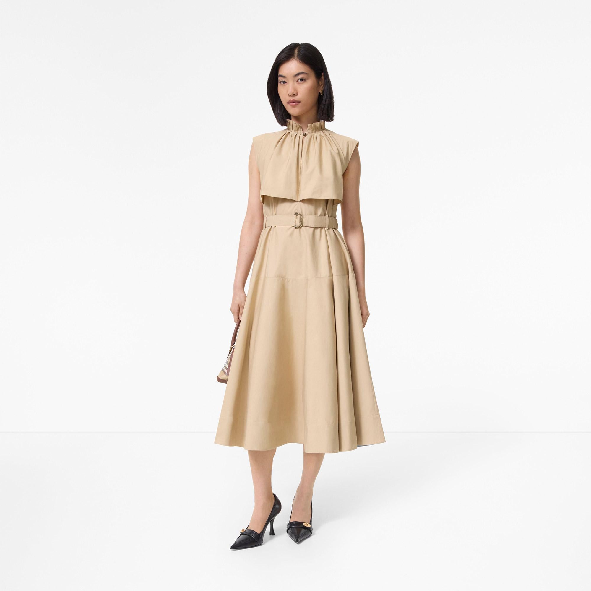Burberry Jessica Kadın Bej Elbise