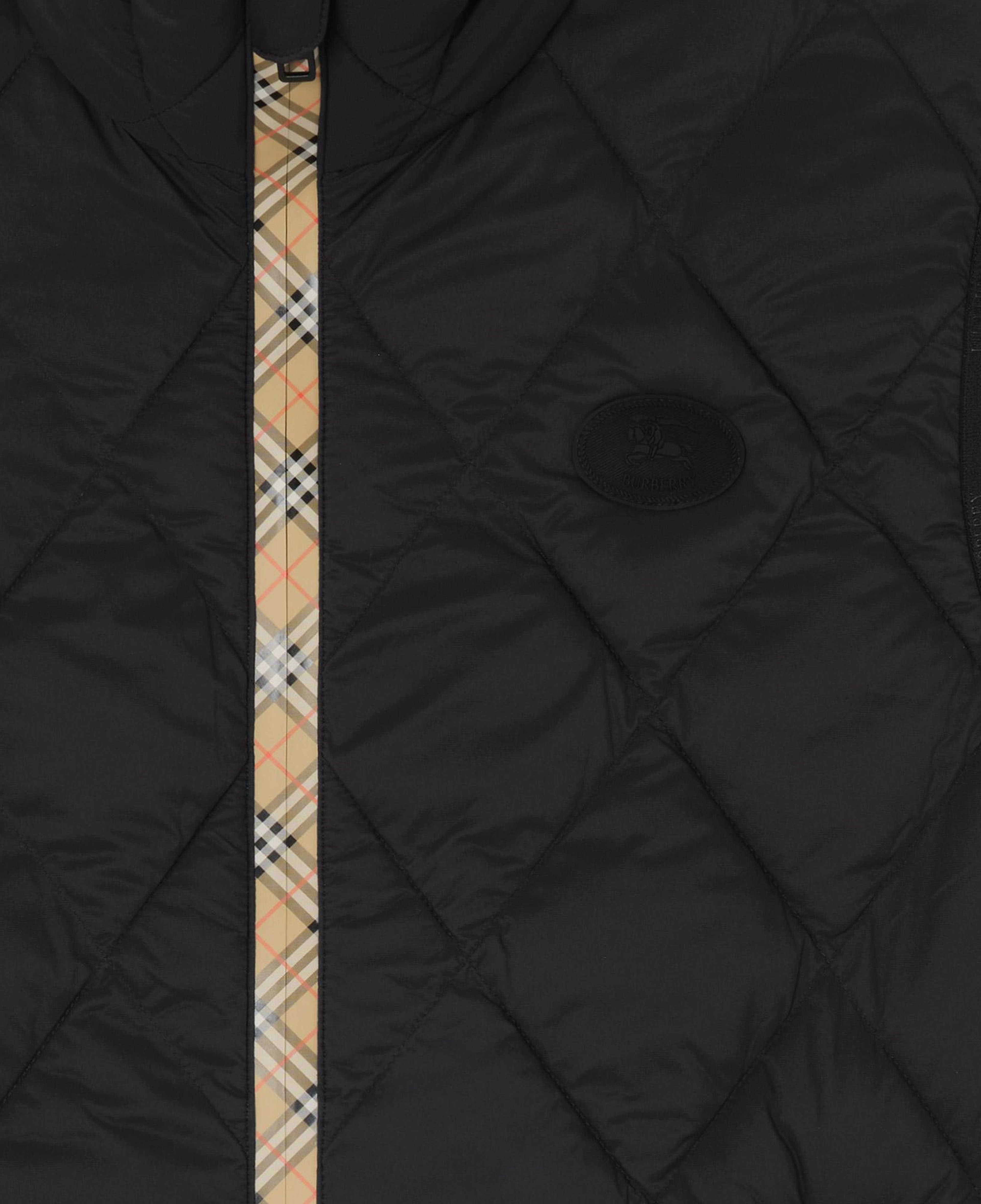 Burberry Acresford Erkek Siyah Mont