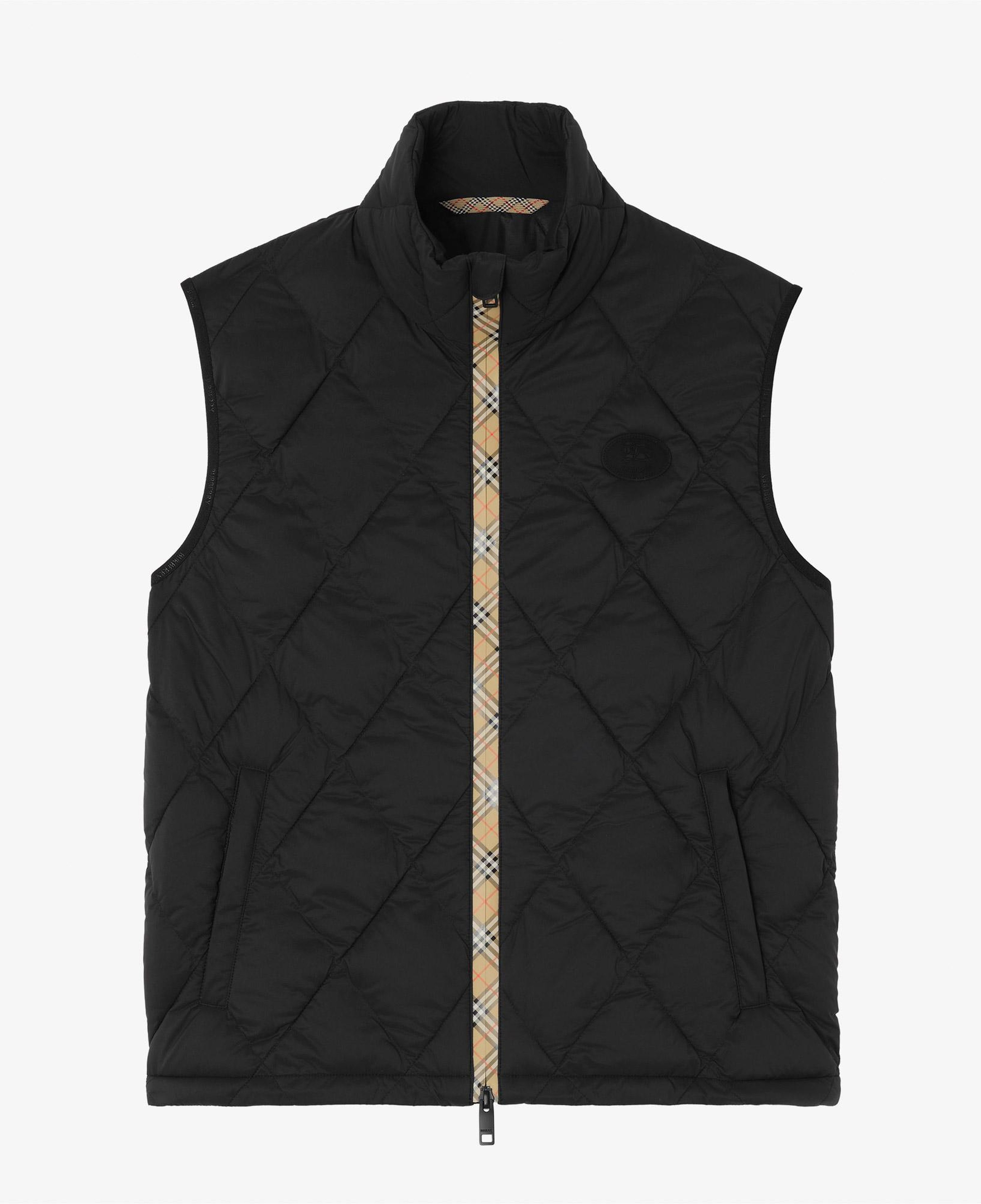 Burberry Acresford Erkek Siyah Mont