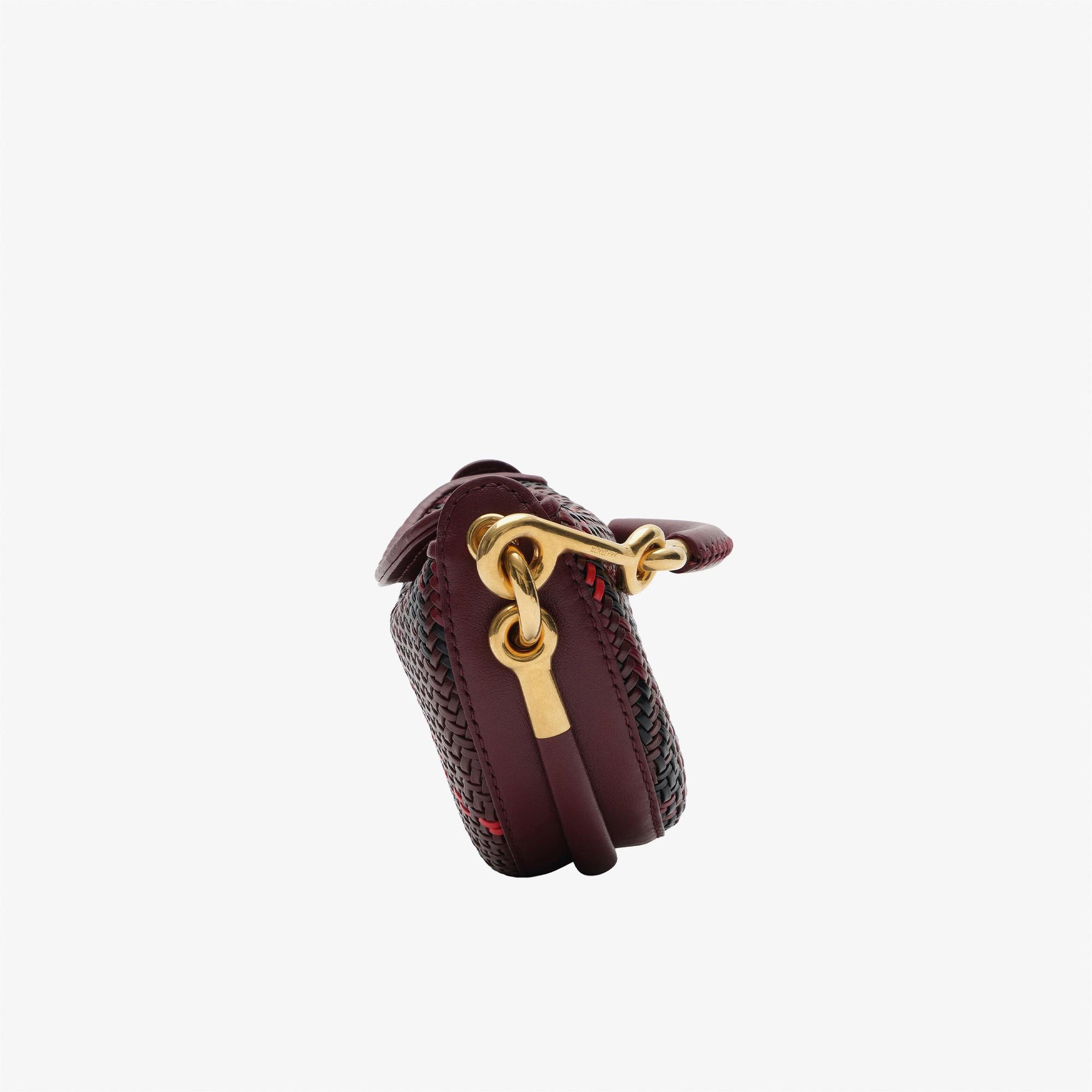 Burberry Bridle Clutch Kadın Bordo El Çantası