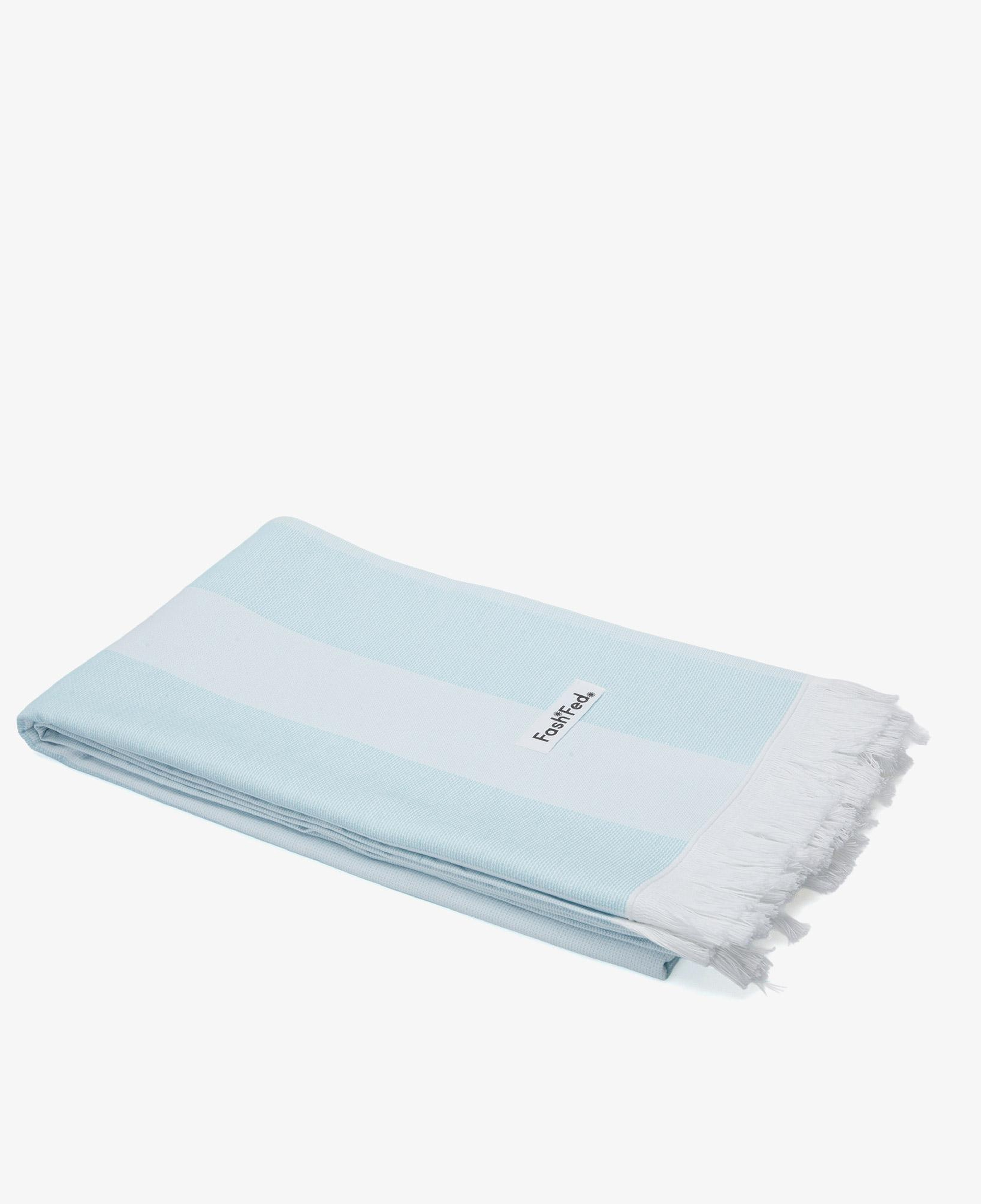 FashFed Unisex Mavi Plaj Havlusu