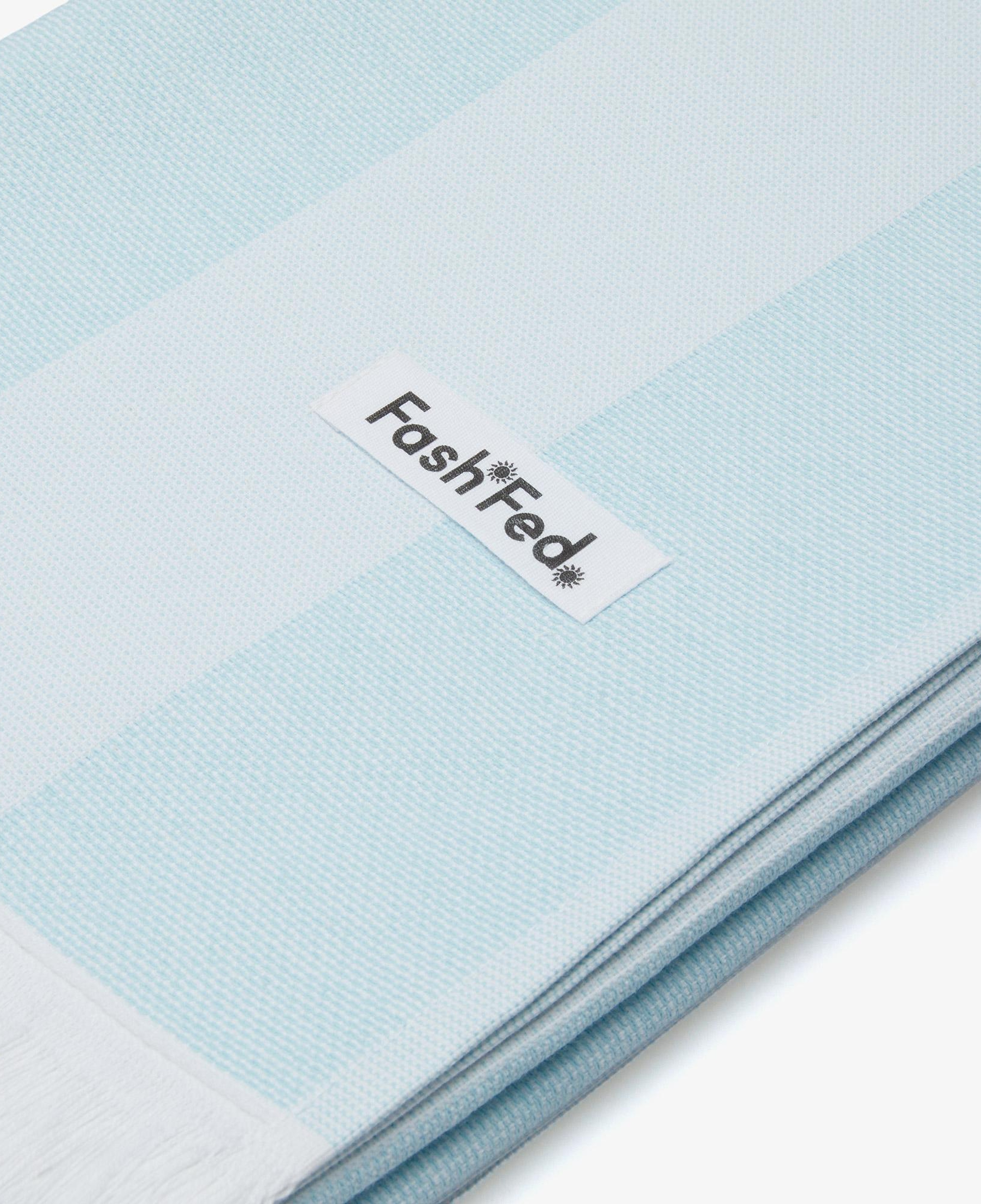 FashFed Unisex Mavi Plaj Havlusu