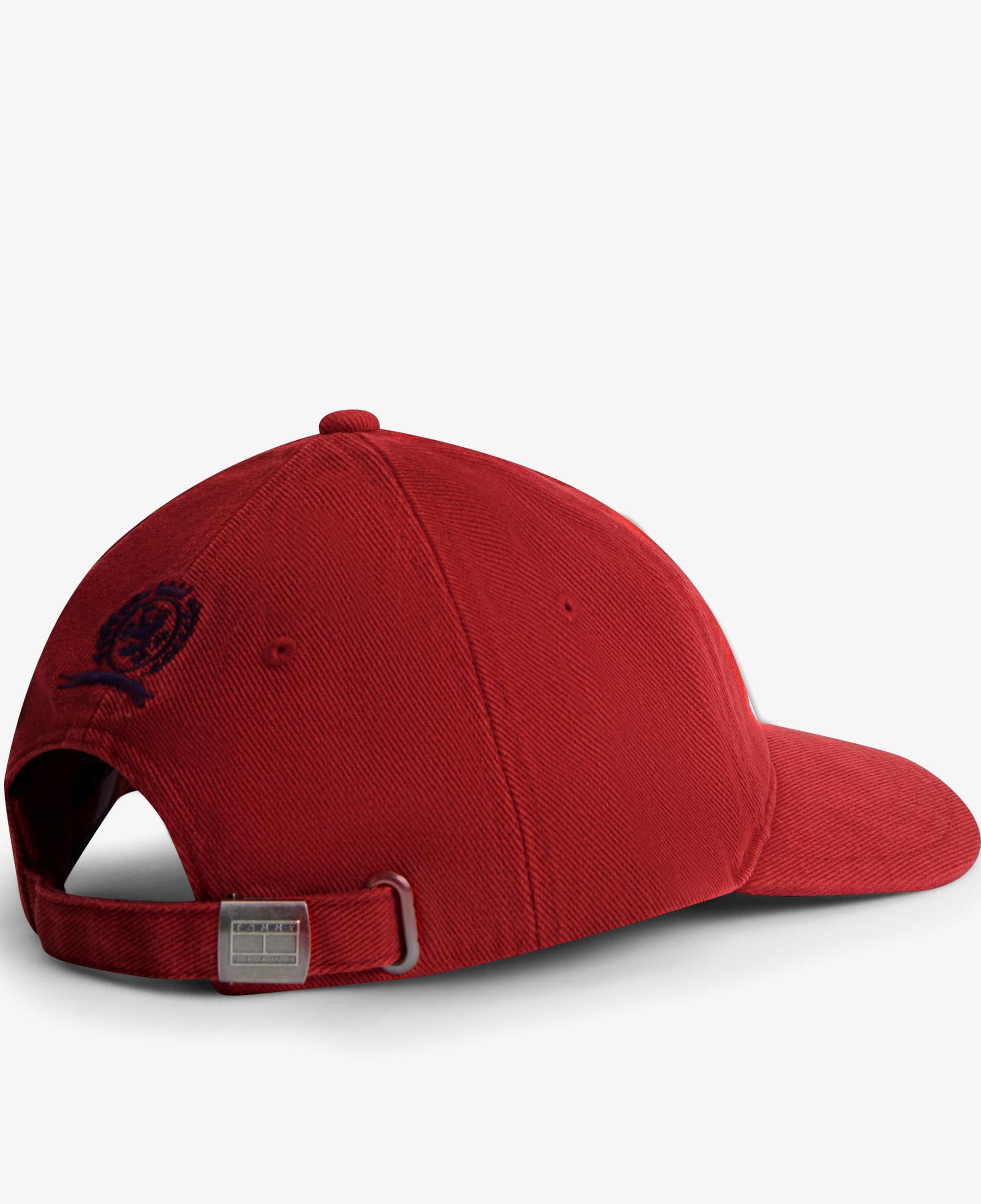 Tommy Hilfiger Sports Club Washed Erkek Kırmızı Şapka