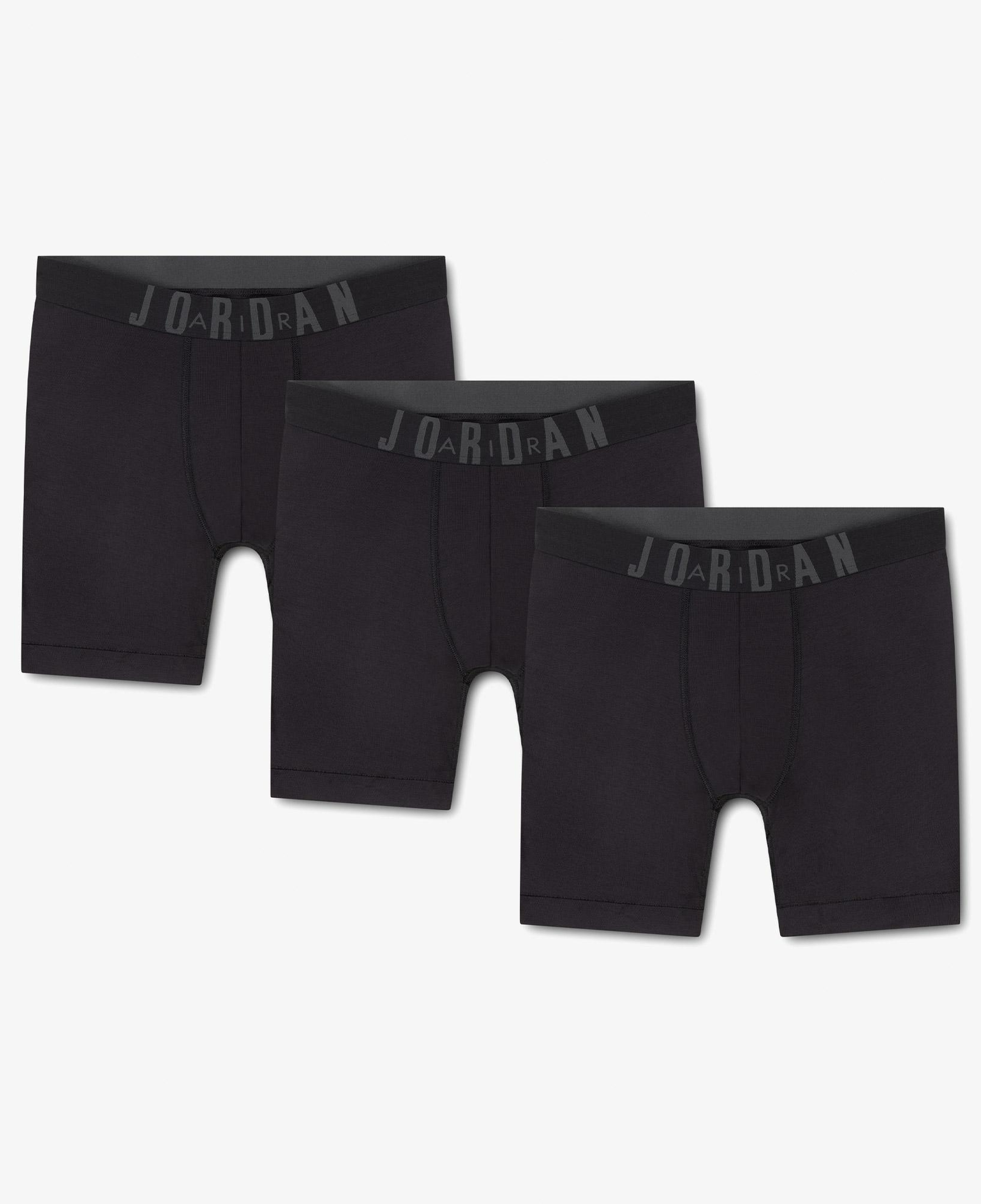 Jordan Flight Modal 3'lü Erkek Siyah Boxer