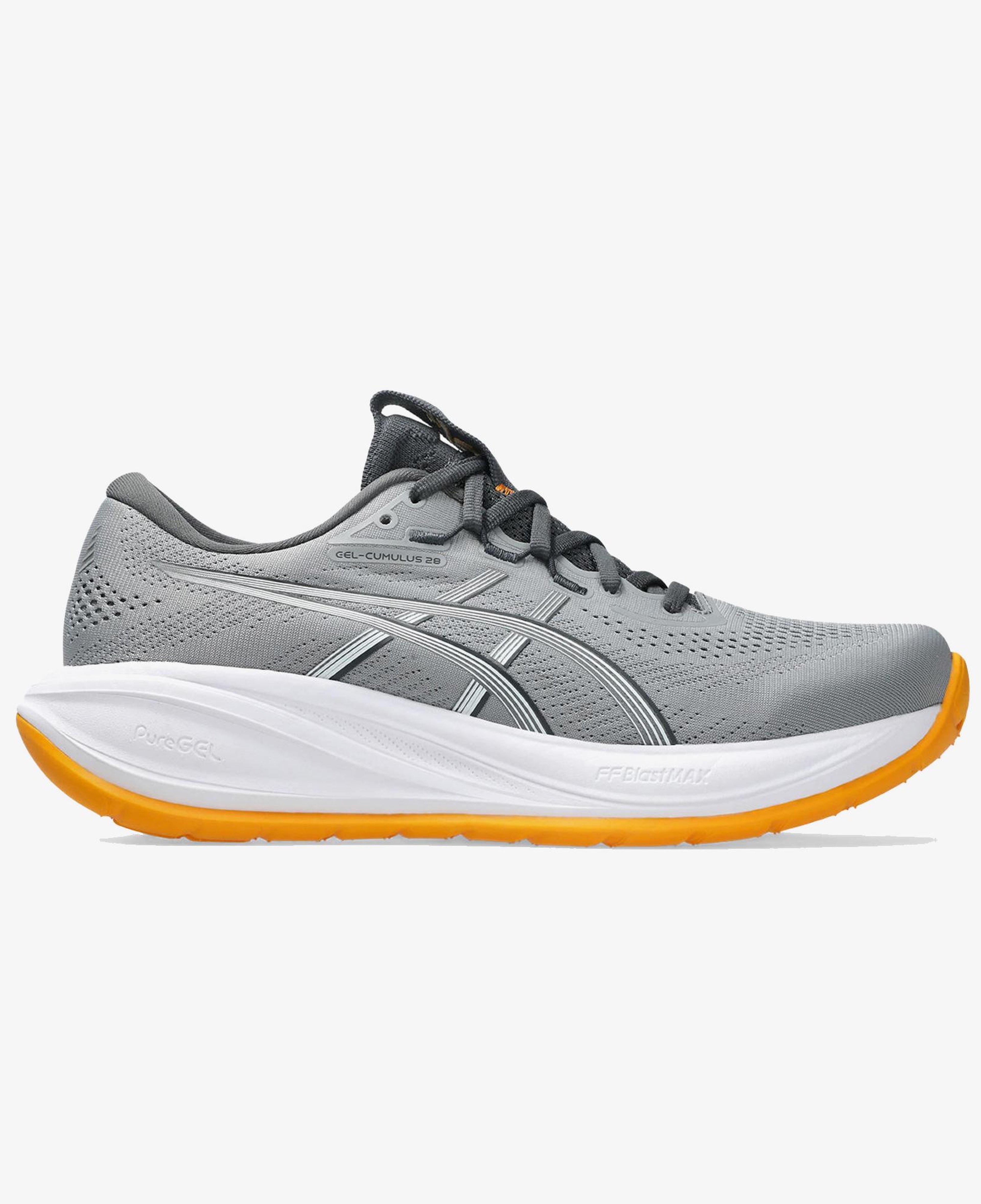 Asics Gel-Cumulus 28 Erkek Gri Koşu Ayakkabısı