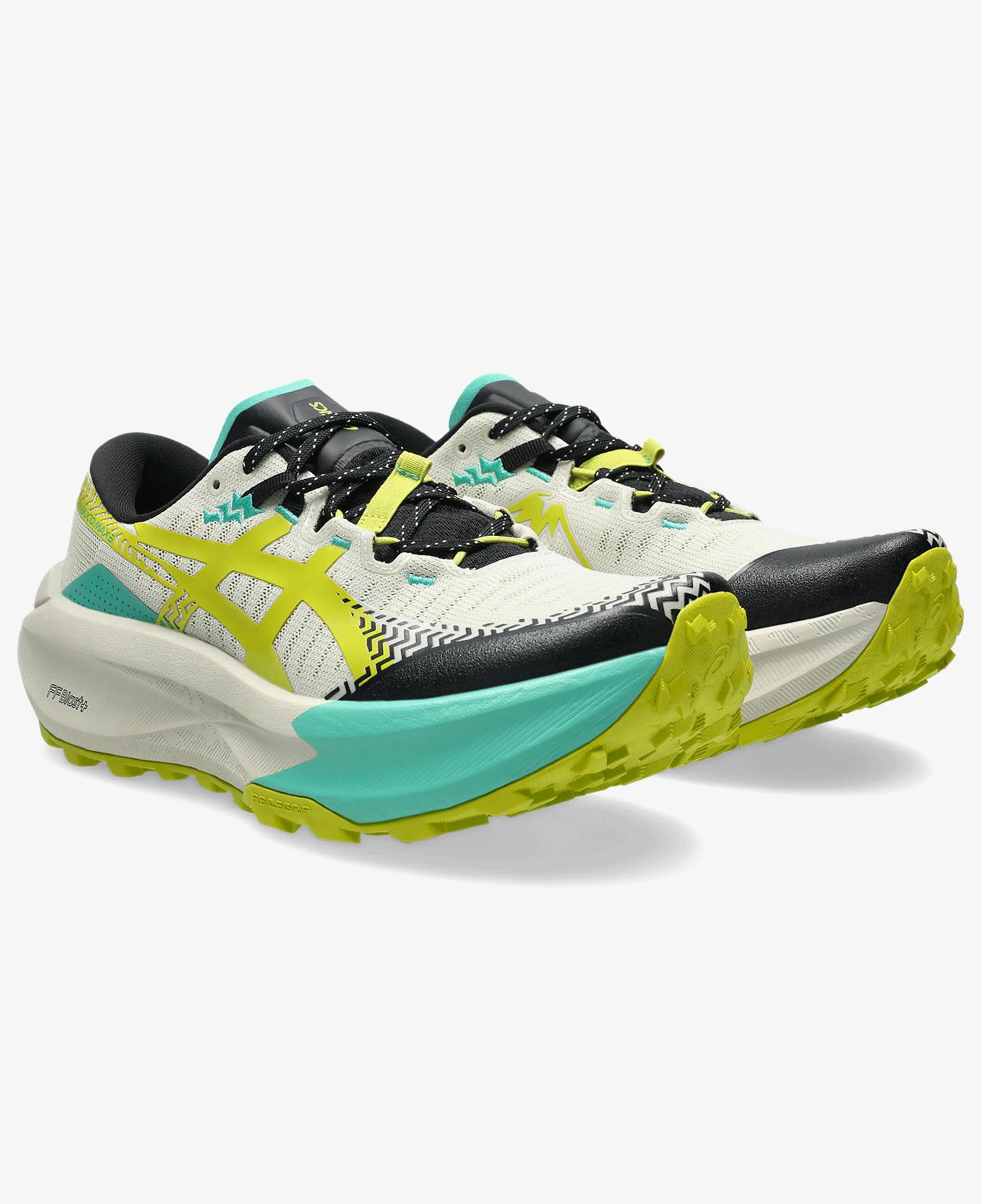 Asics Trabuco Max 5 Erkek Krem Koşu Ayakkabısı