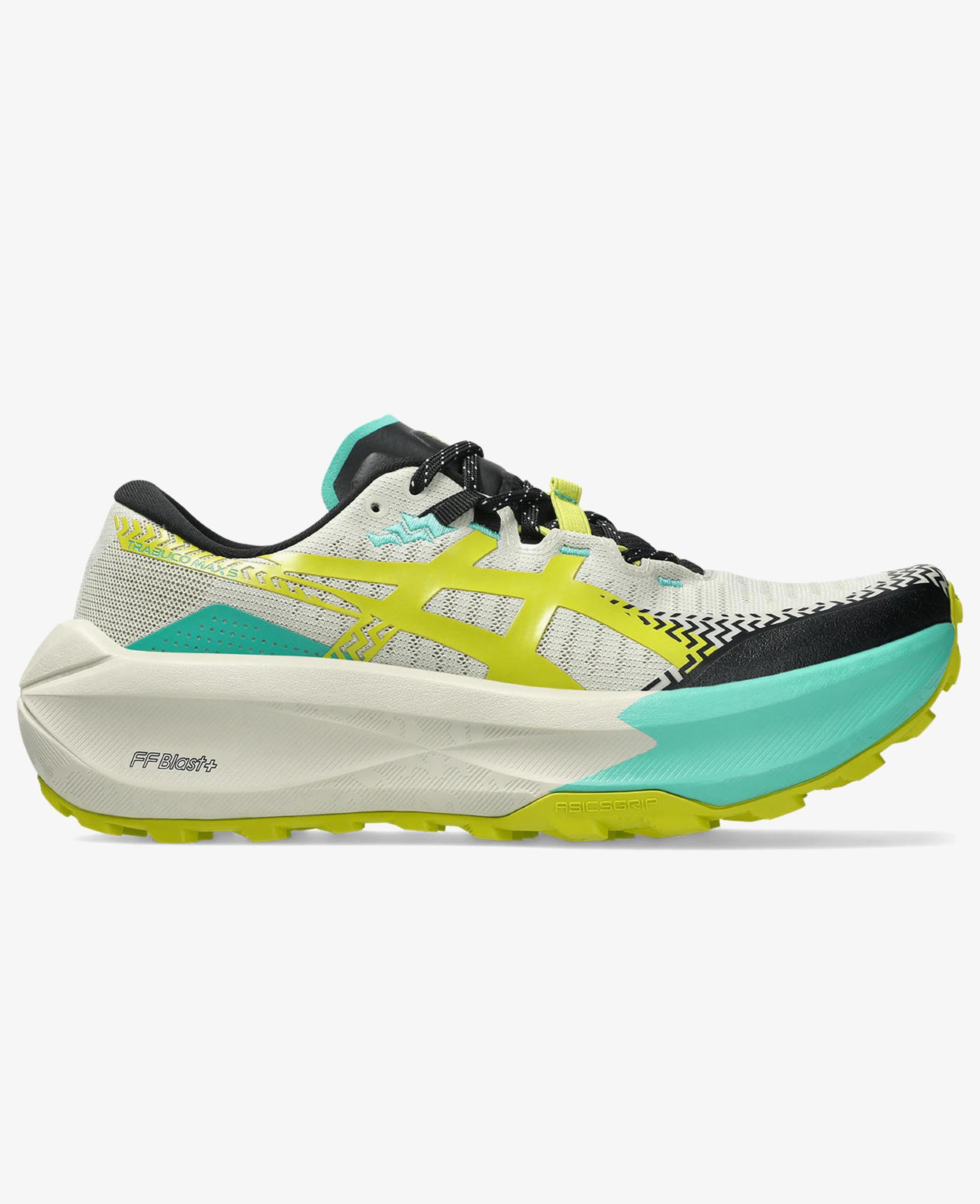Asics Trabuco Max 5 Erkek Krem Koşu Ayakkabısı