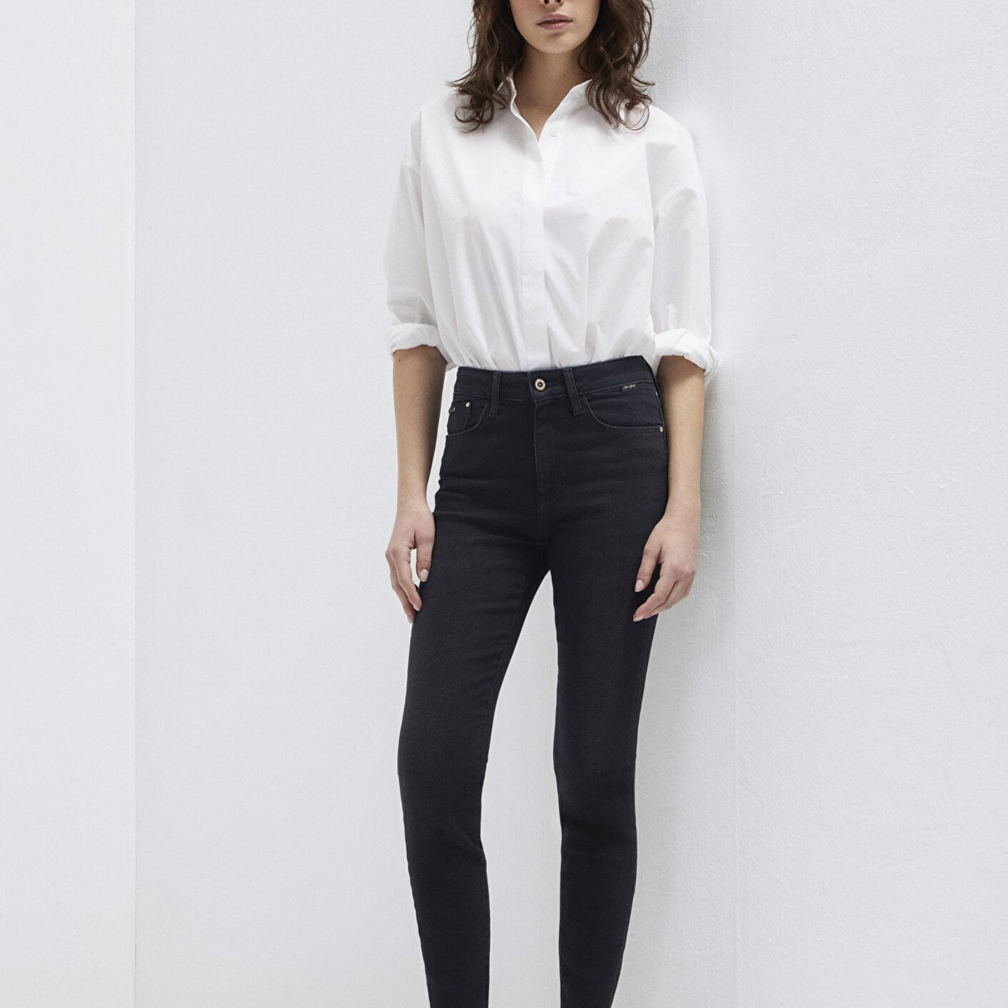 Mavi Serenay Gold Klasik Antrasit Jean Pantolon 100980-82211