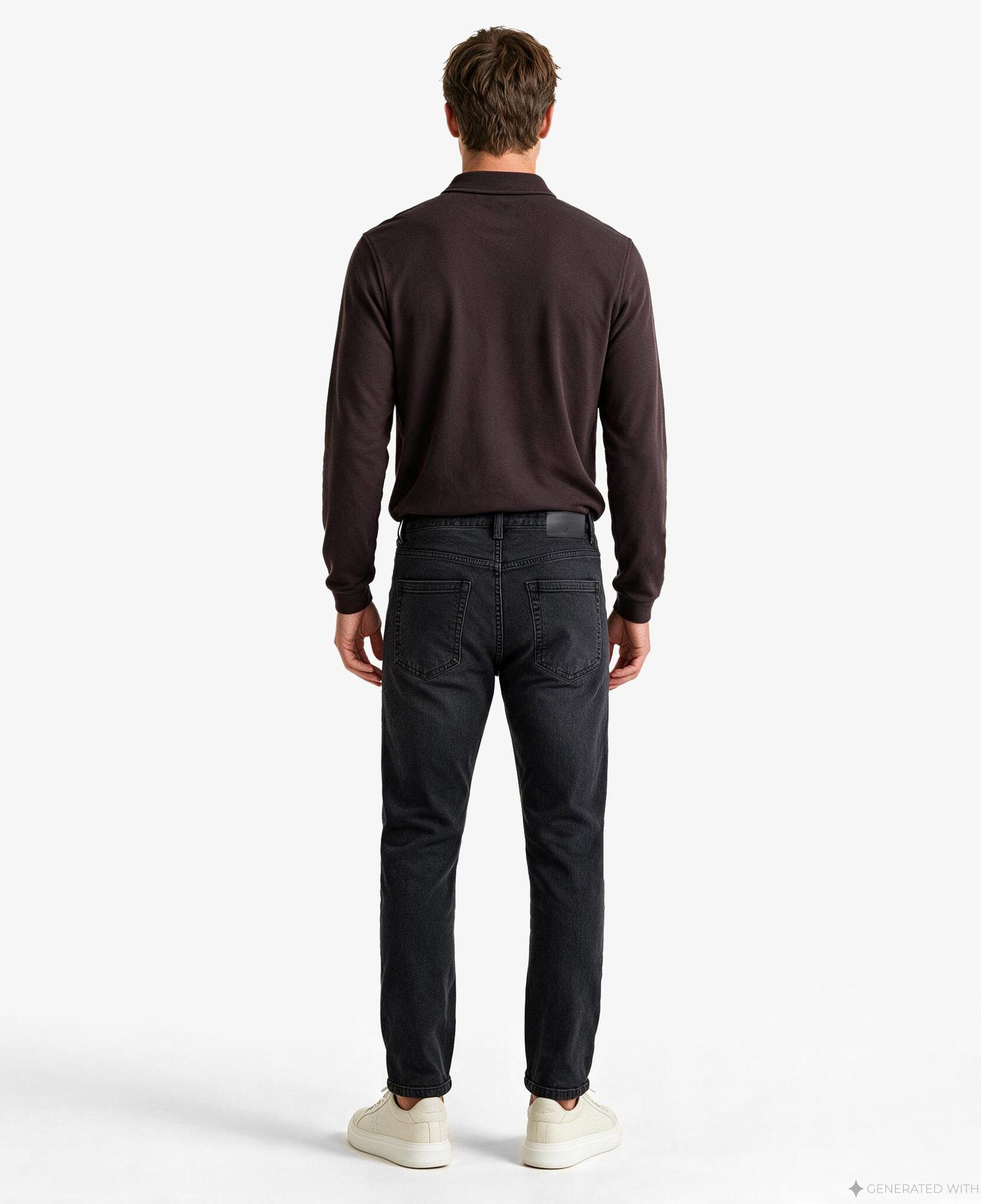 Nautica Erkek Gri Tapered Denim Pantolon