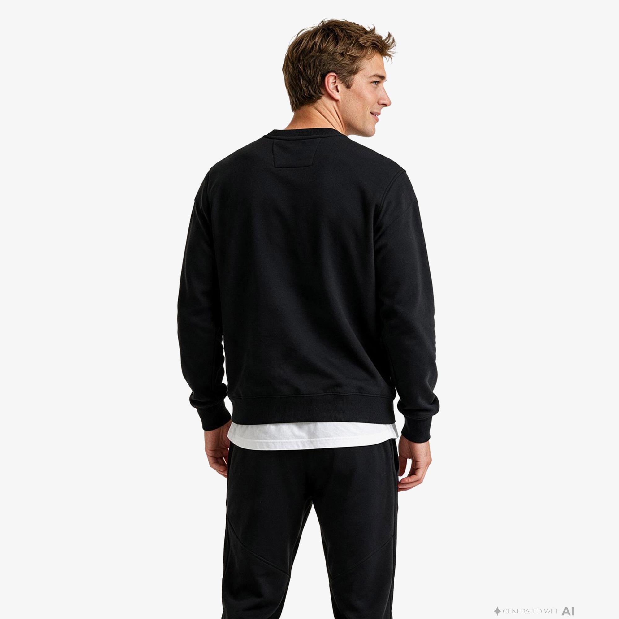 Nautica Erkek Siyah Sweatshirt