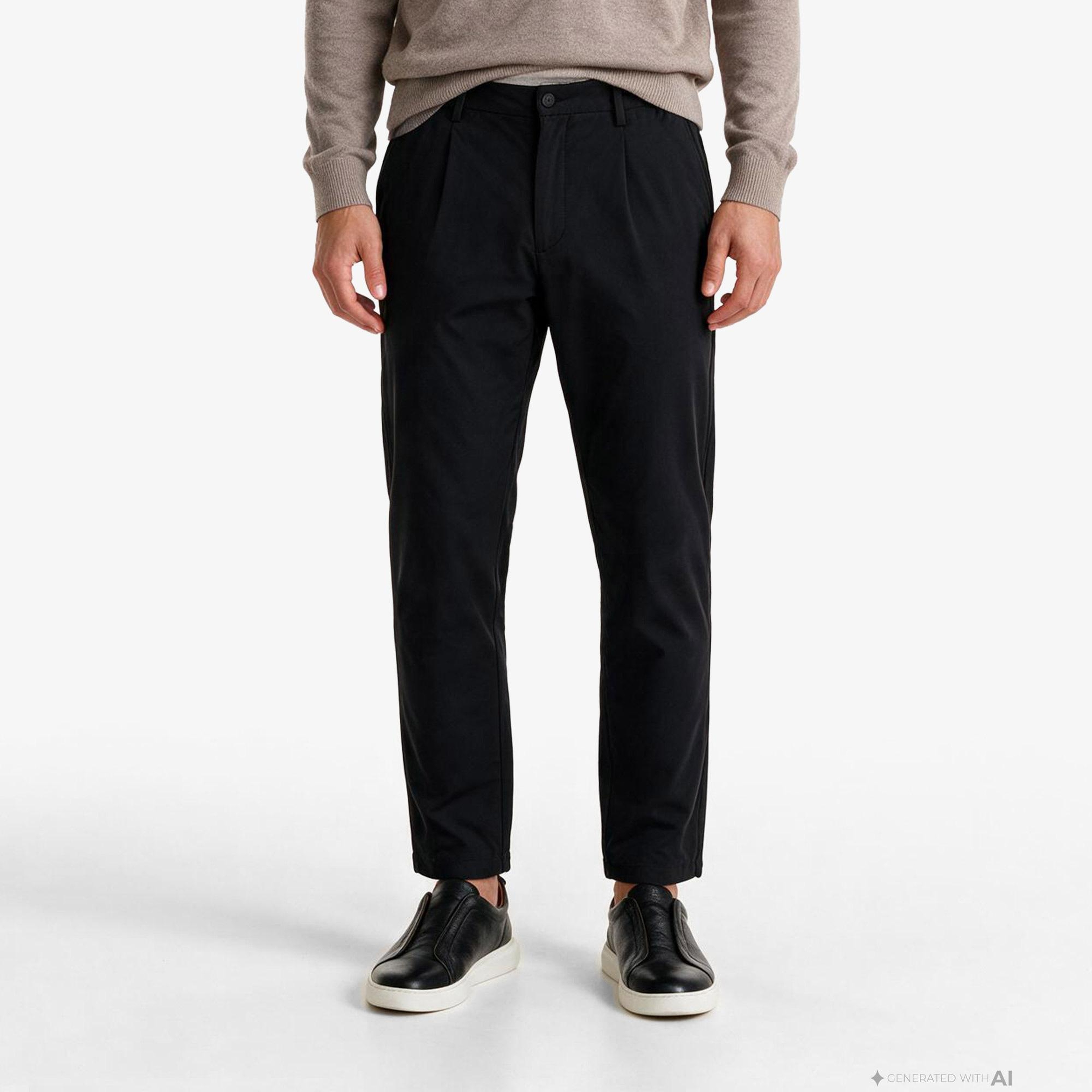 Nautica Erkek Siyah Tapered Pantolon
