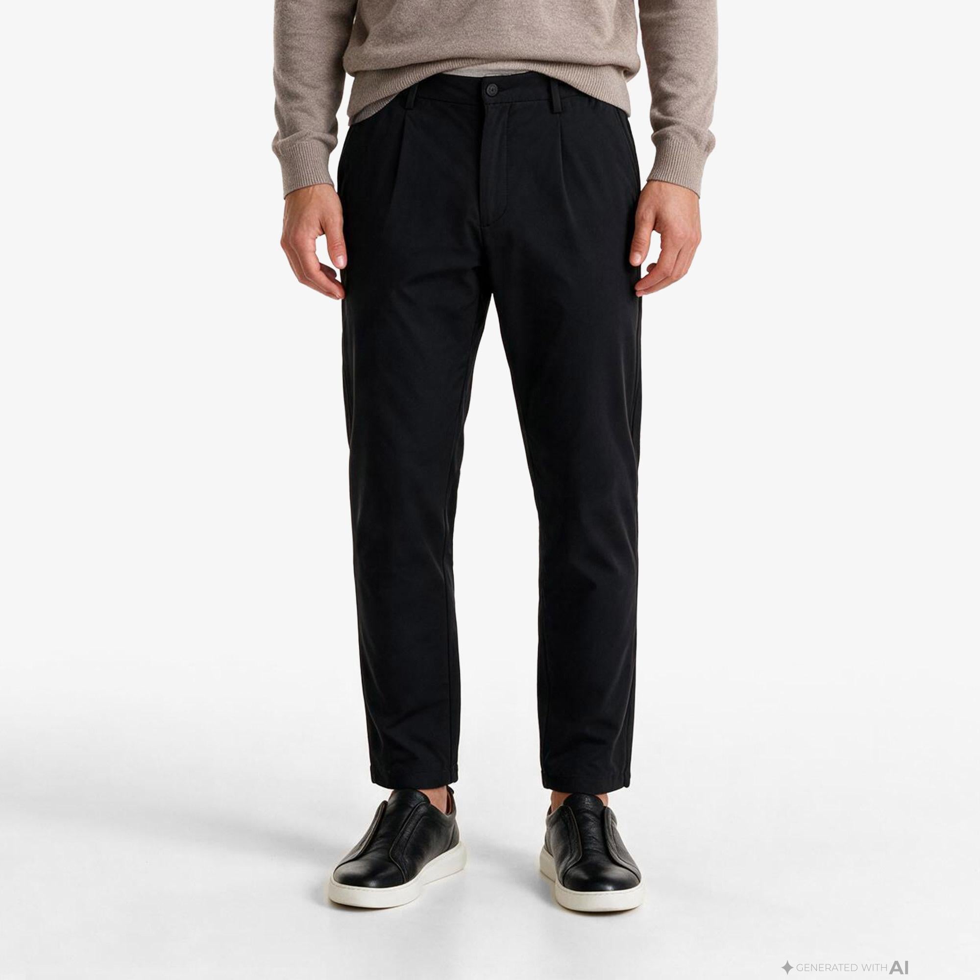 Nautica Erkek Siyah Tapered Pantolon