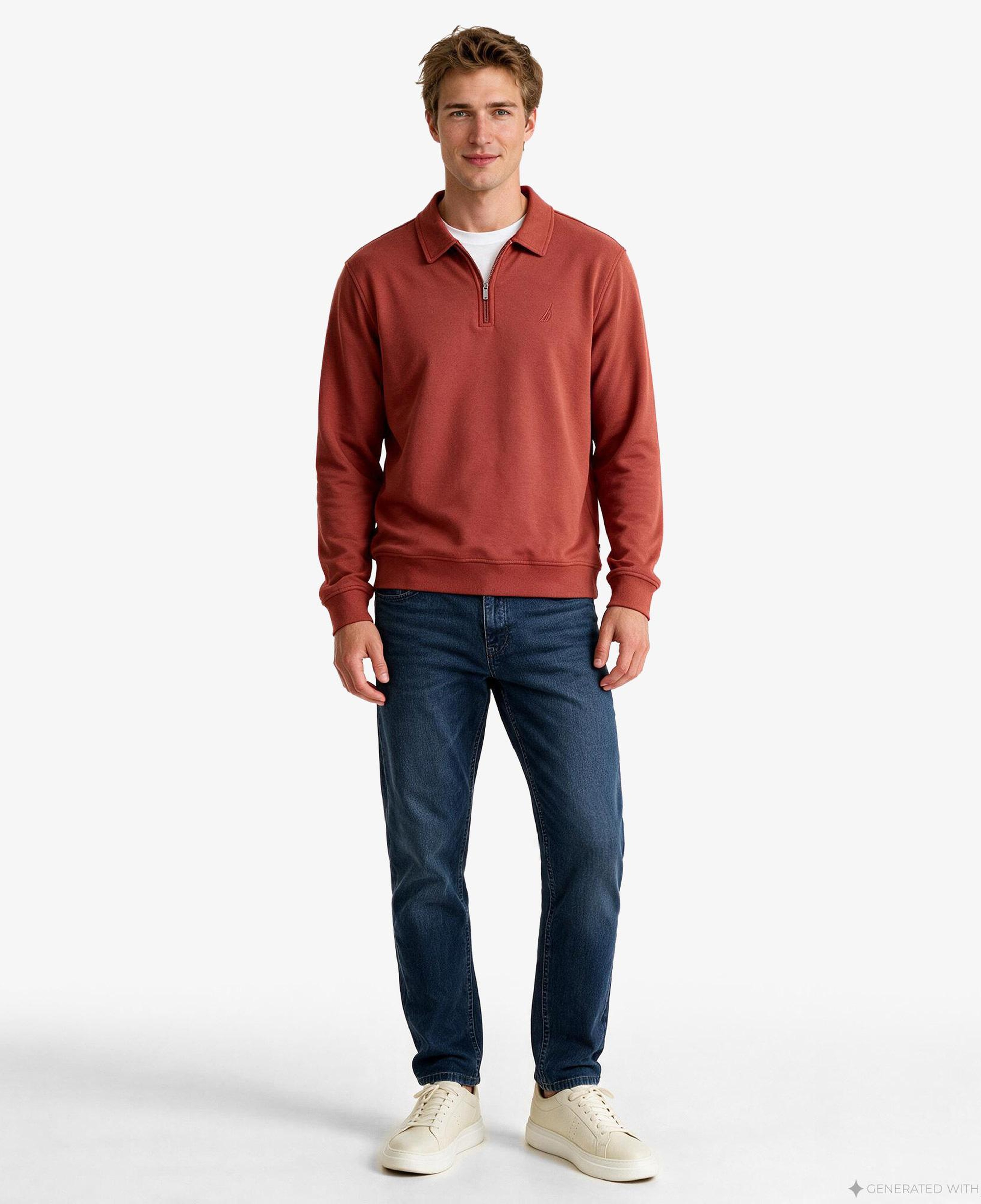 Nautica Erkek Lacivert Tapered Denim Pantolon
