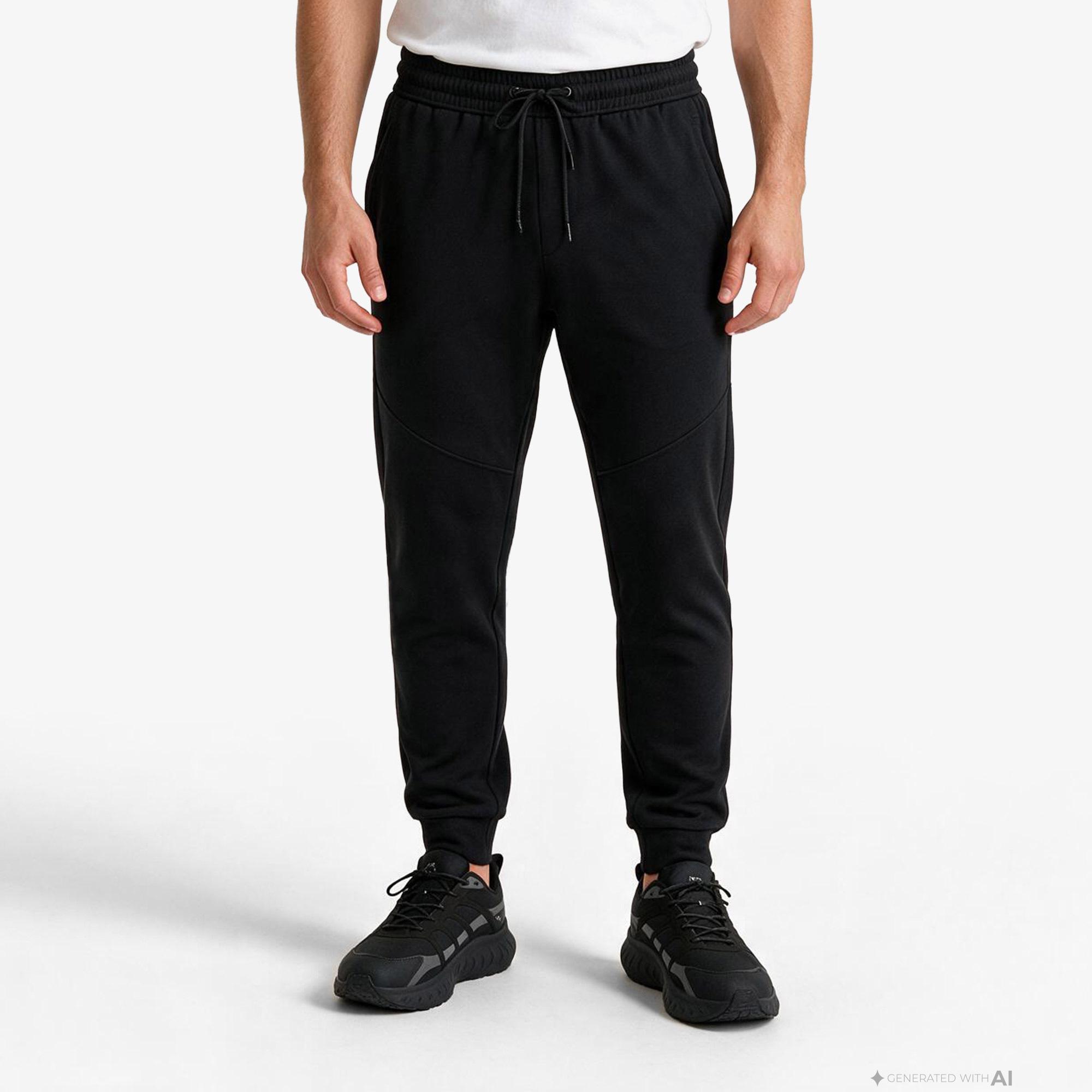 Nautica Erkek Siyah Regular Fit Eşofman Altı