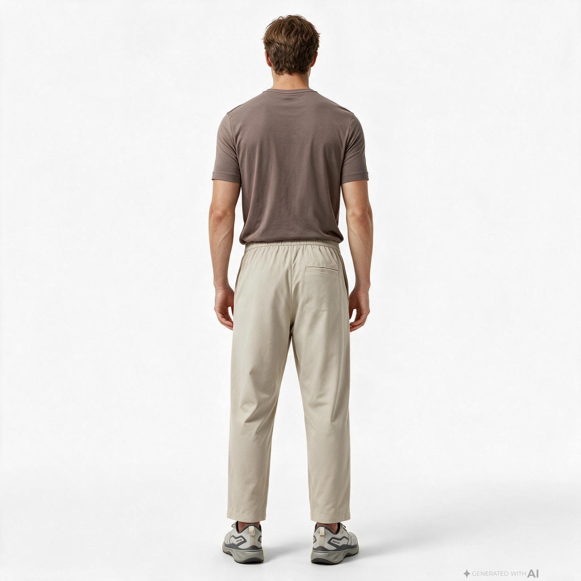 Nautica Erkek Bej Slim Fit Pantolon
