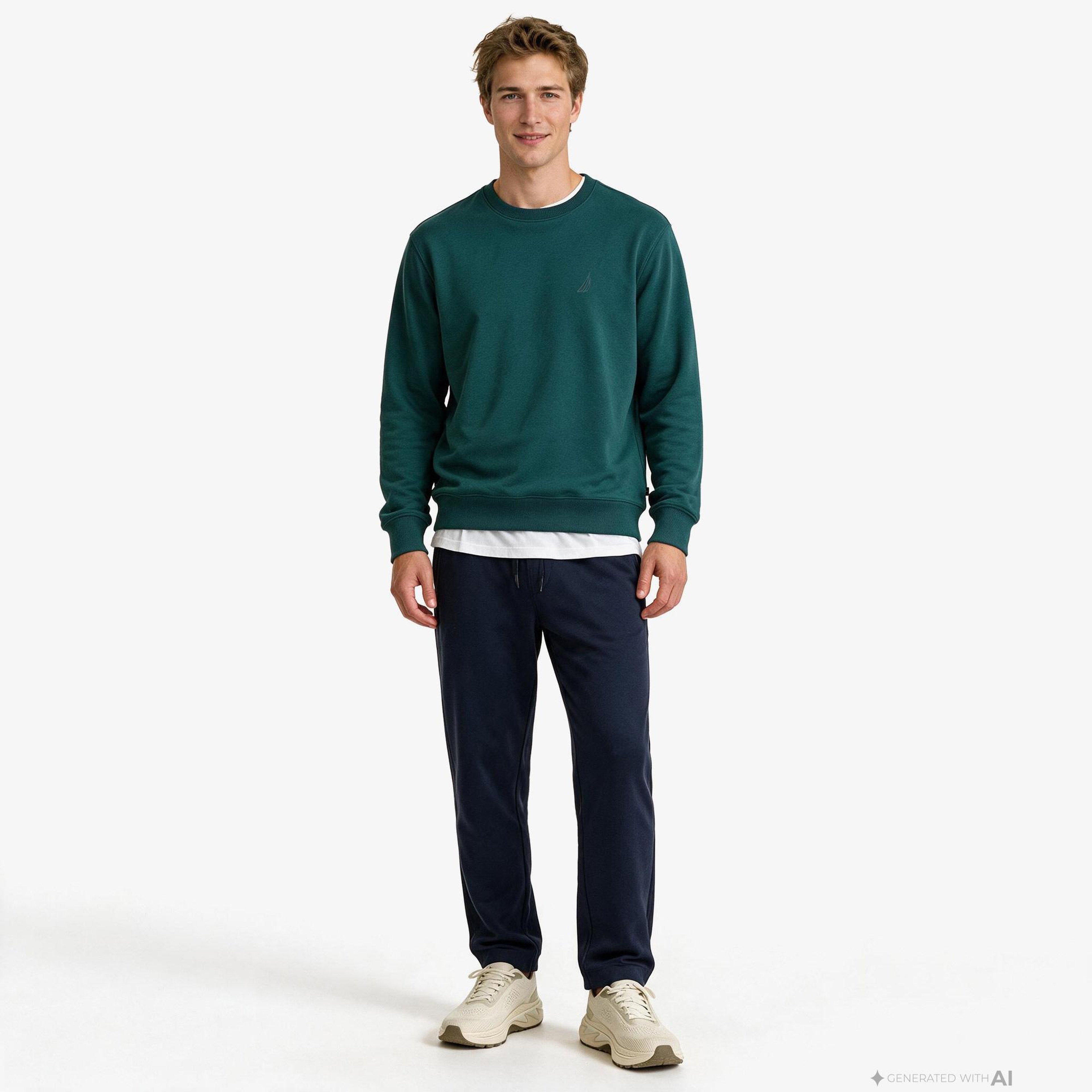 Nautica Erkek Yeşil Sweatshirt
