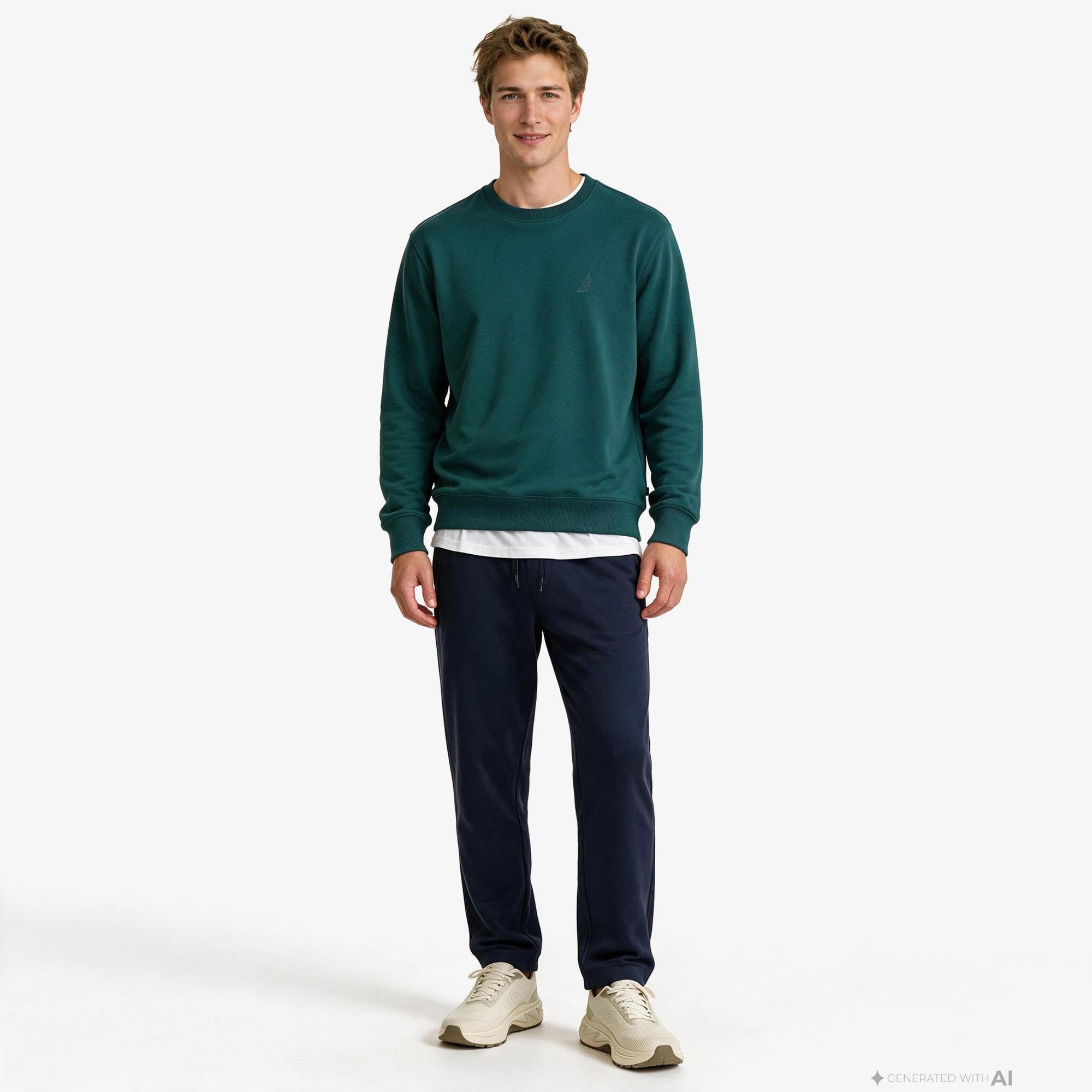 Nautica Erkek Yeşil Sweatshirt