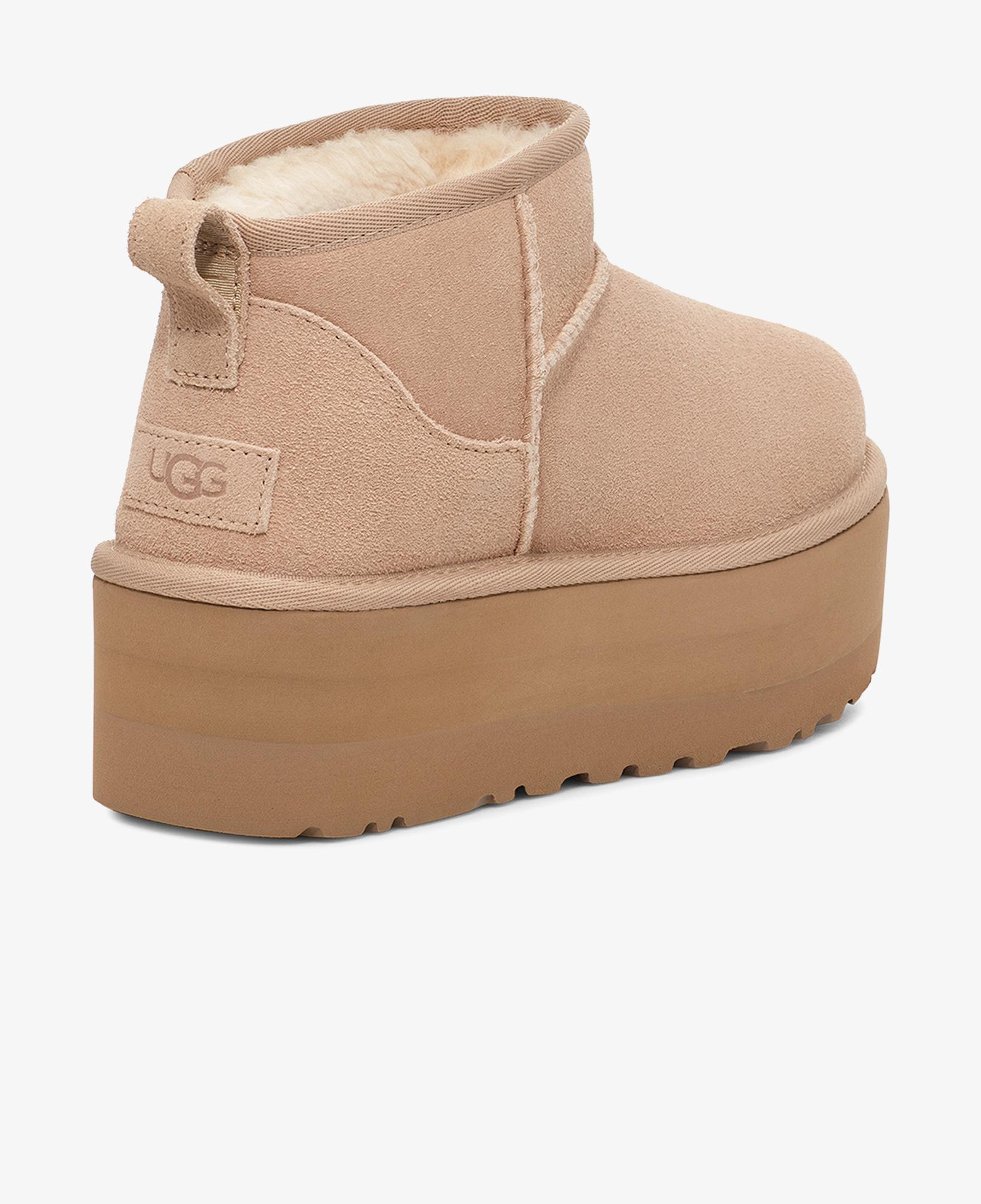UGG Classic Ultra Mini Platform Kadın Krem Bot