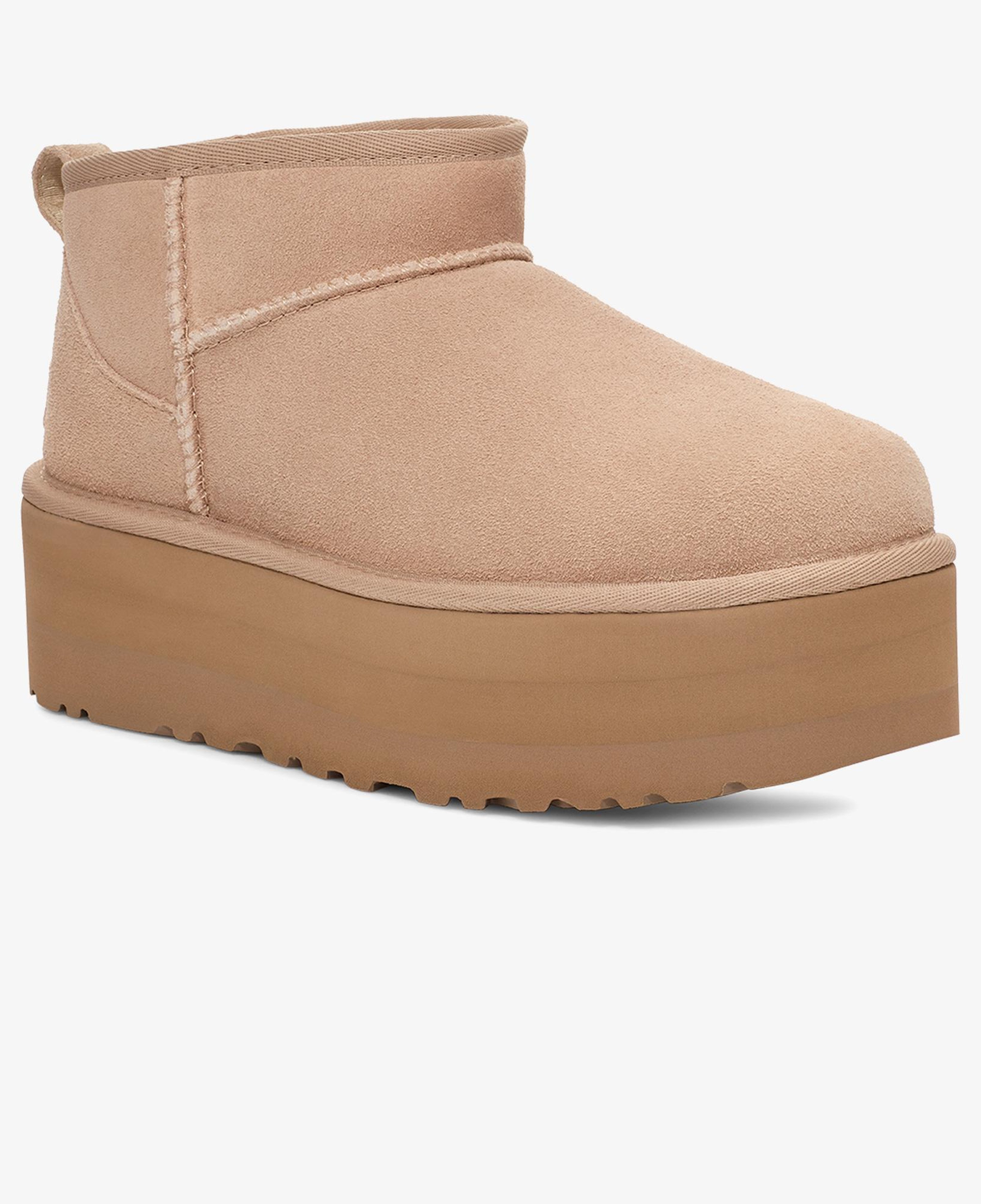 UGG Classic Ultra Mini Platform Kadın Krem Bot