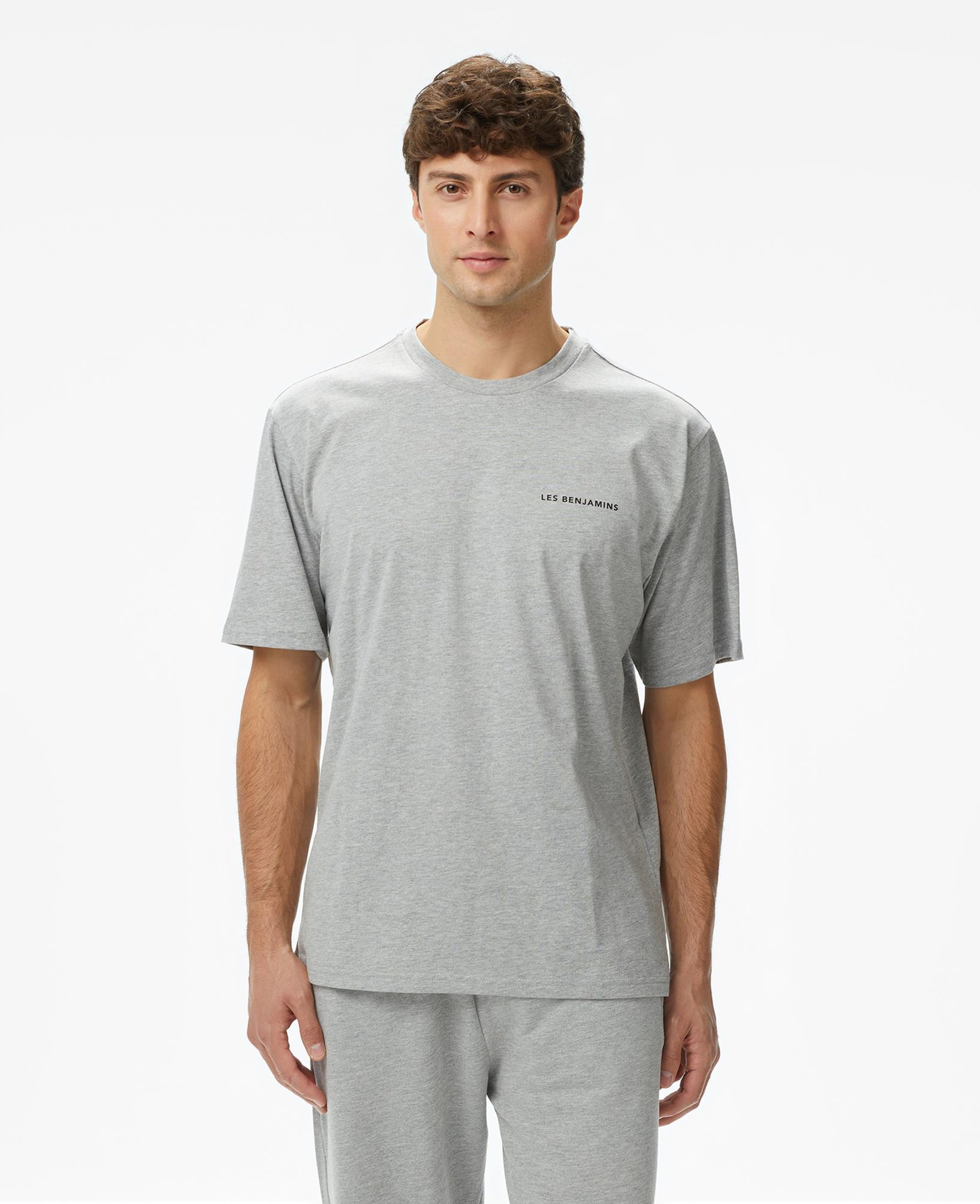 Les Benjamins Erkek Gri T-Shirt