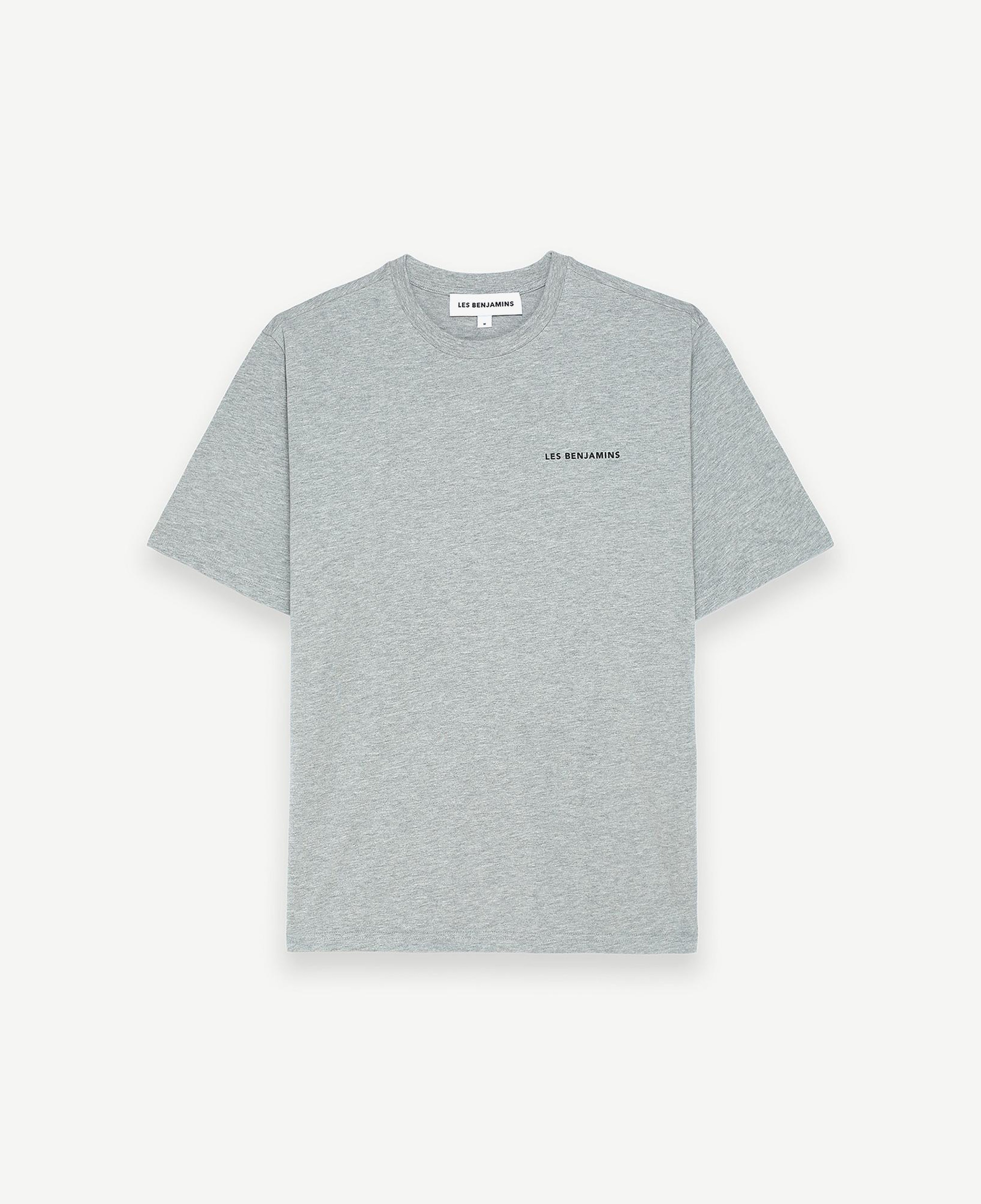 Les Benjamins Erkek Gri T-Shirt