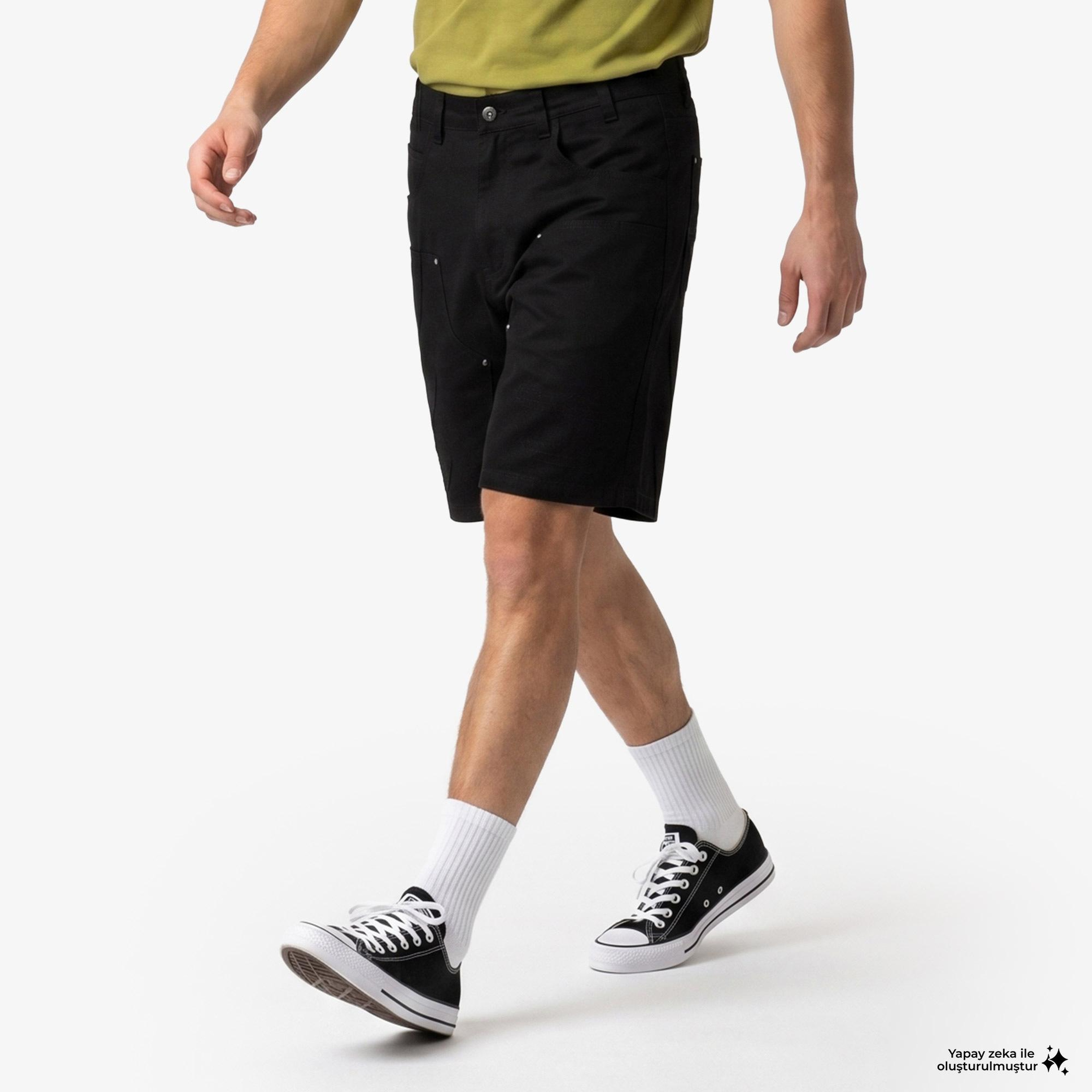 Huf Classic Work Erkek Siyah Şort