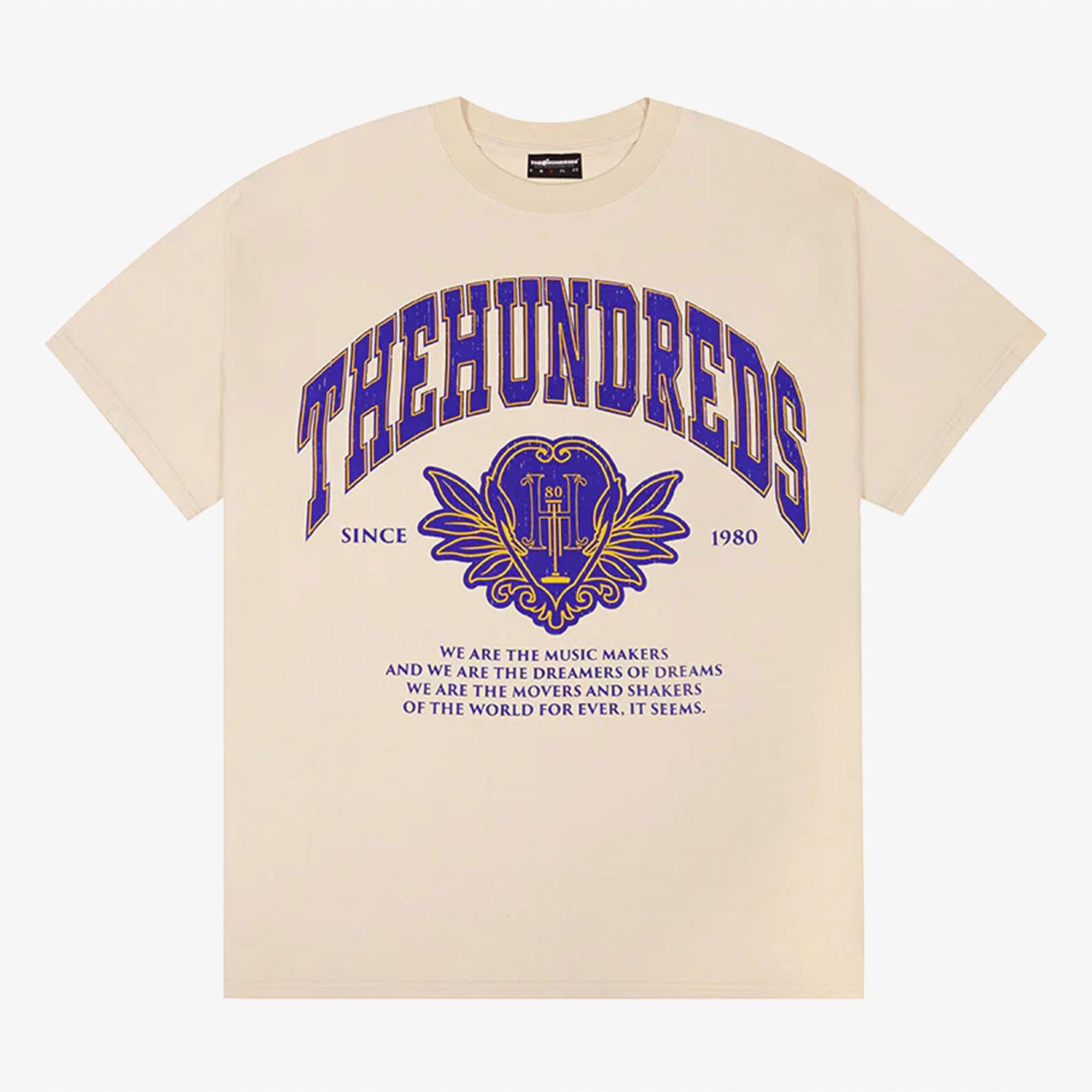 The Hundreds Alumnus Erkek Beyaz T-Shirt