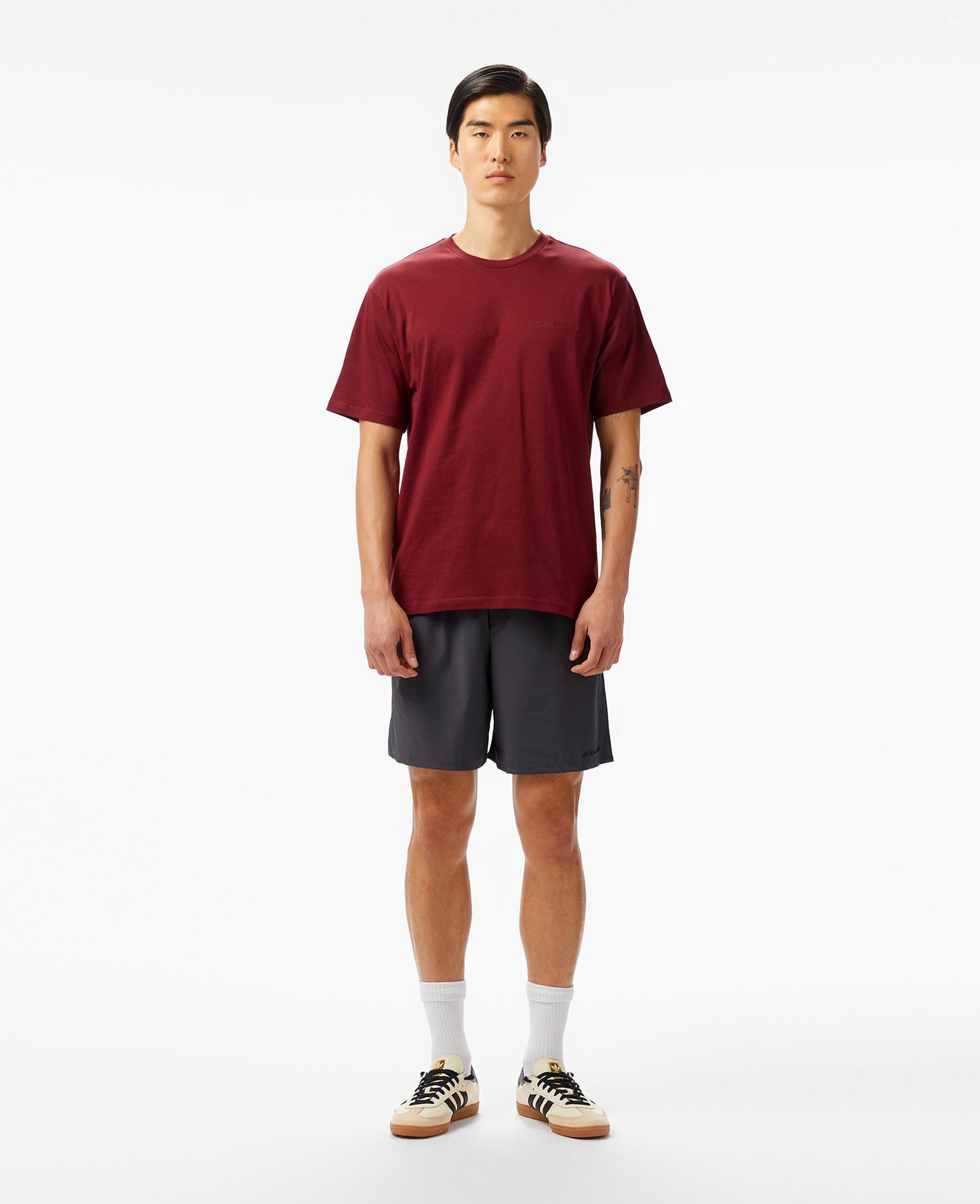 Les Benjamins Erkek Bordo T-Shirt