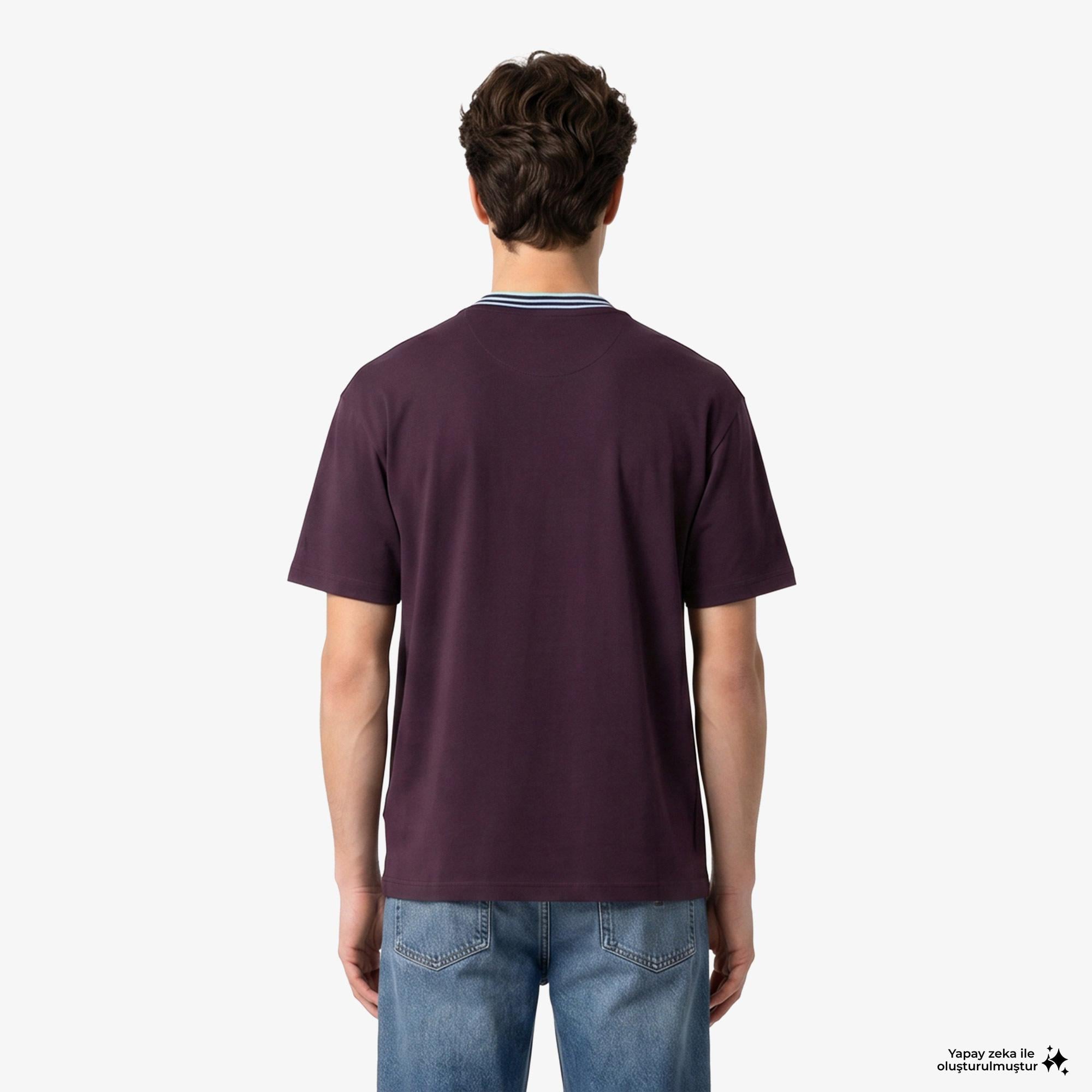The Hundreds Bandini Erkek Mor T-Shirt