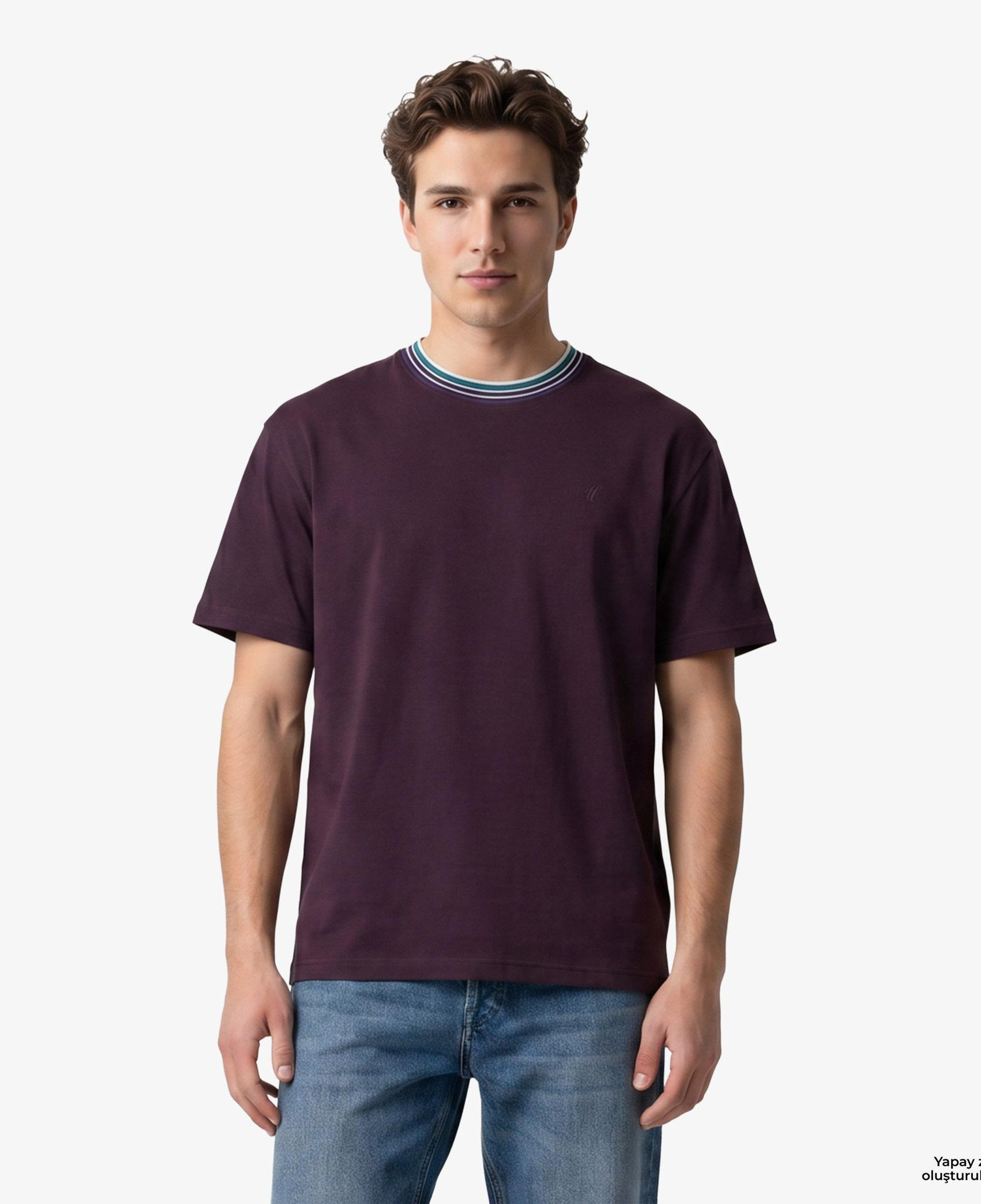 The Hundreds Bandini Erkek Mor T-Shirt