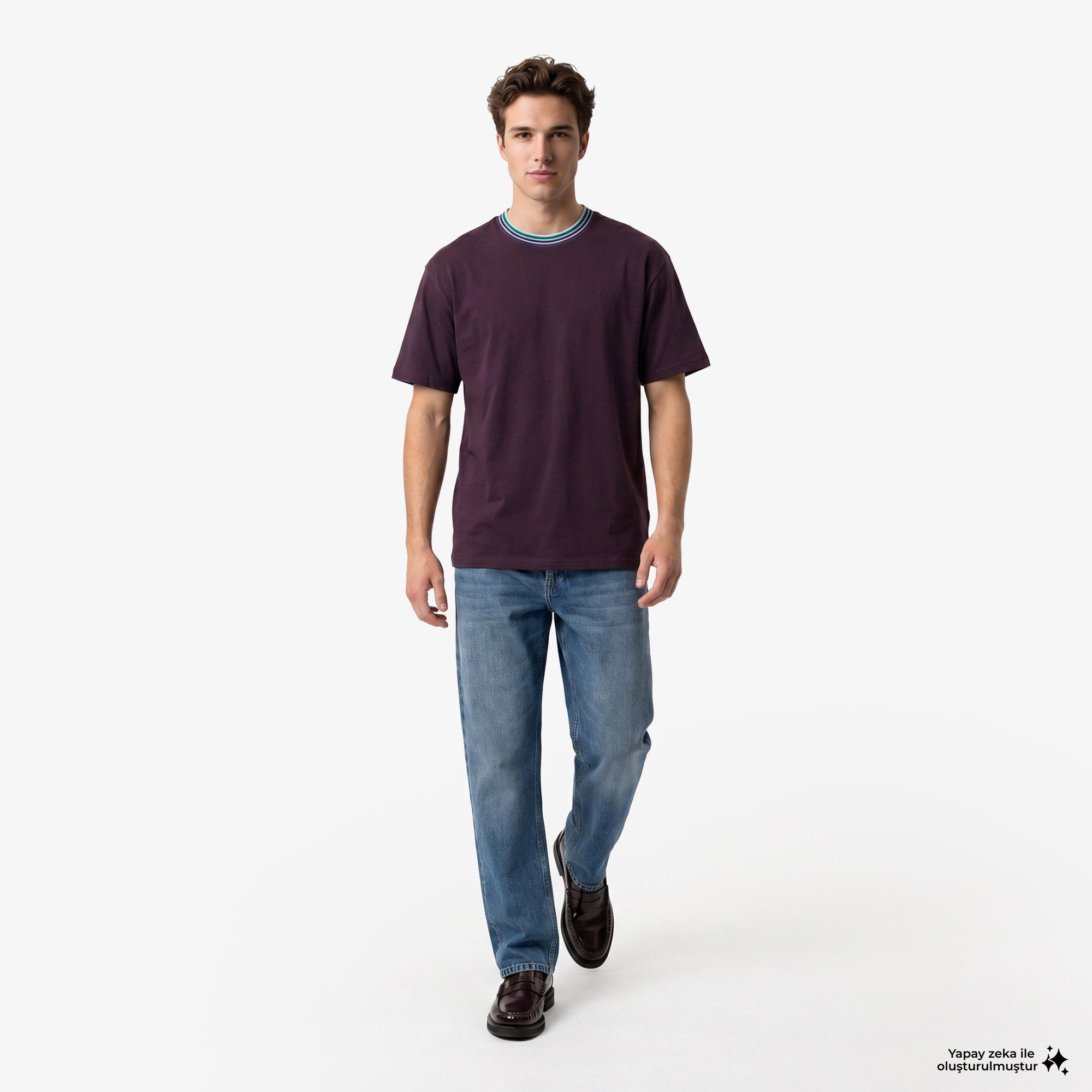 The Hundreds Bandini Erkek Mor T-Shirt