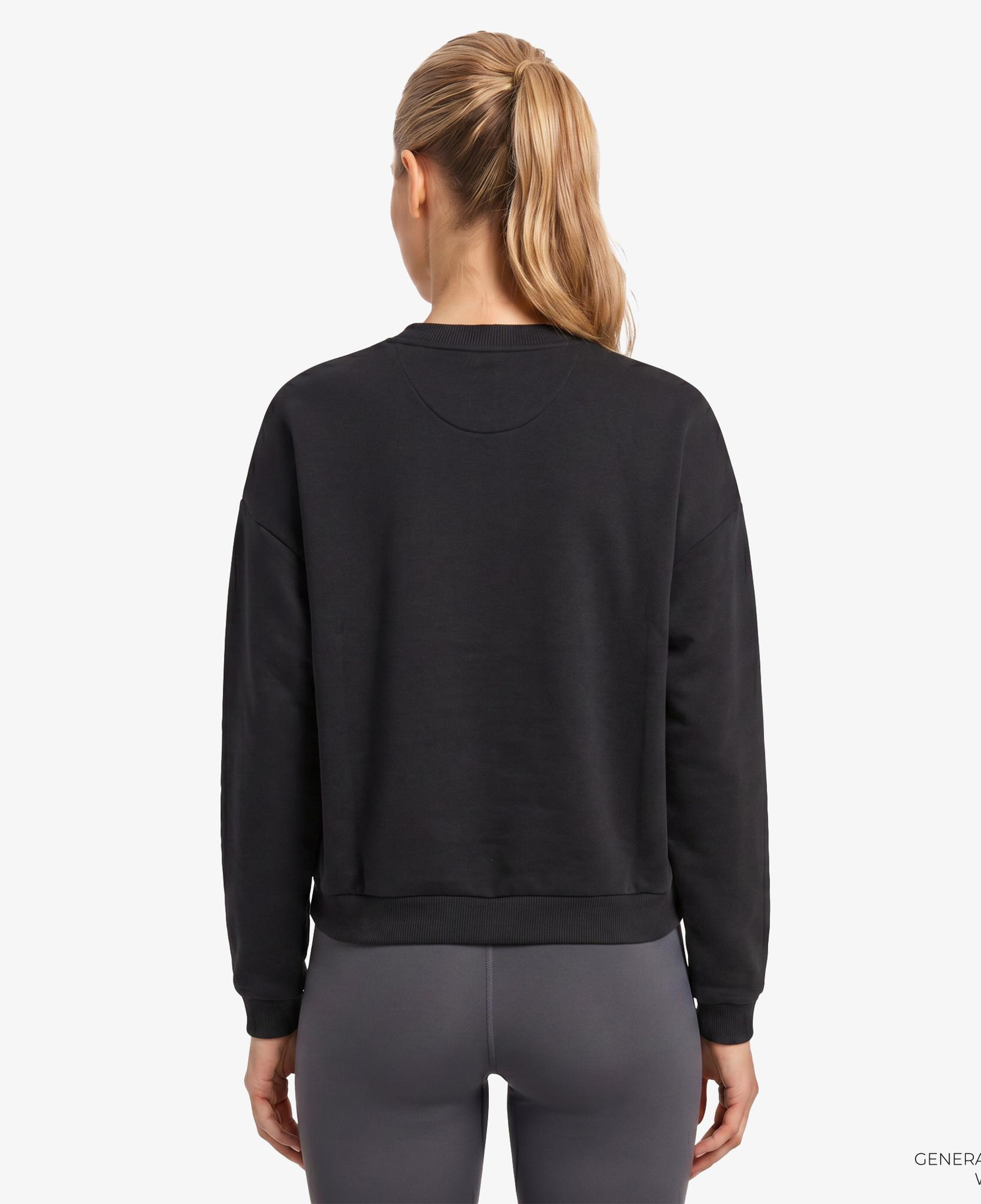 New Balance Lifestyle Kadın Siyah Sweatshirt