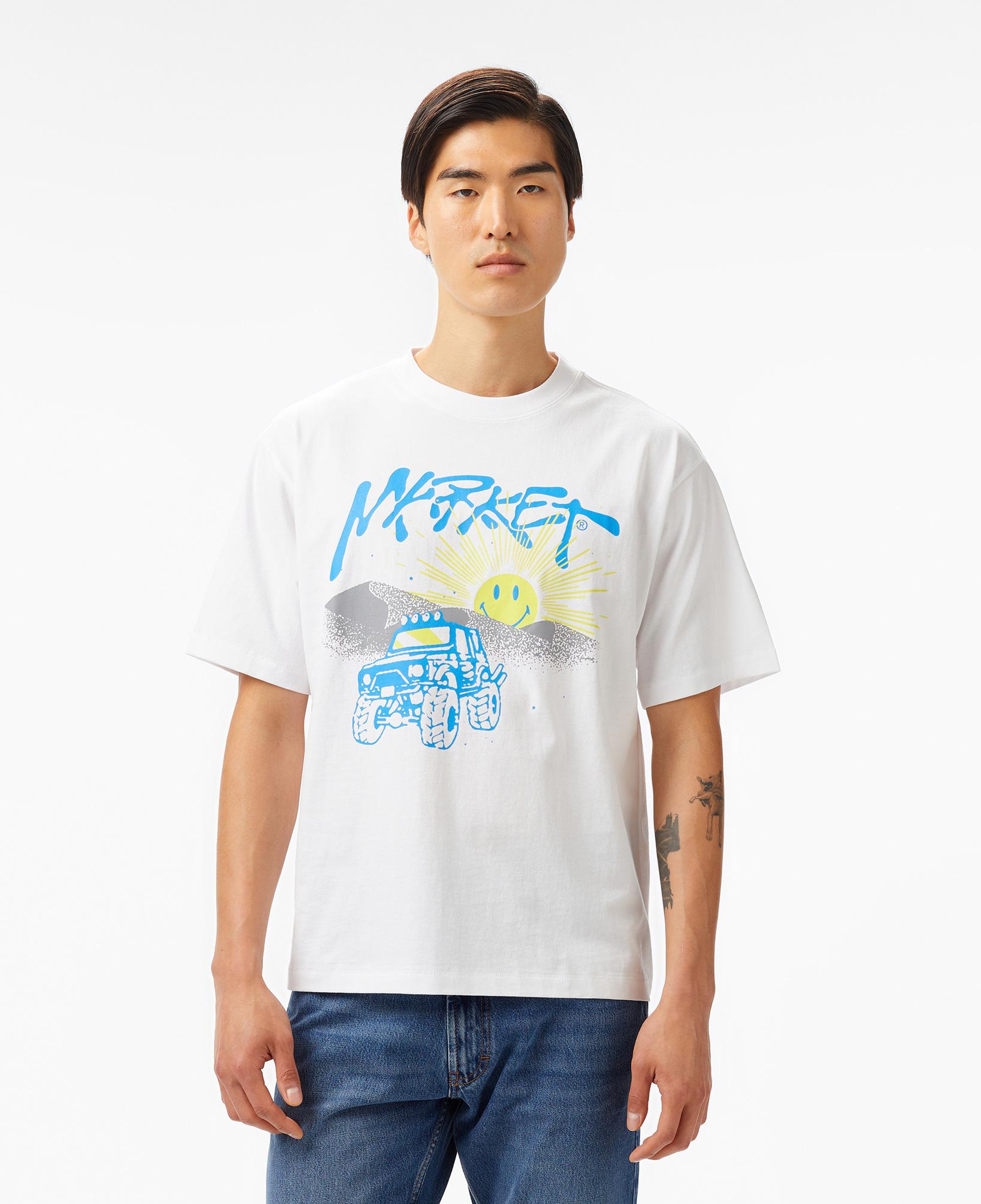 The Market 'Smiley Dumont' Unisex Beyaz T-Shirt