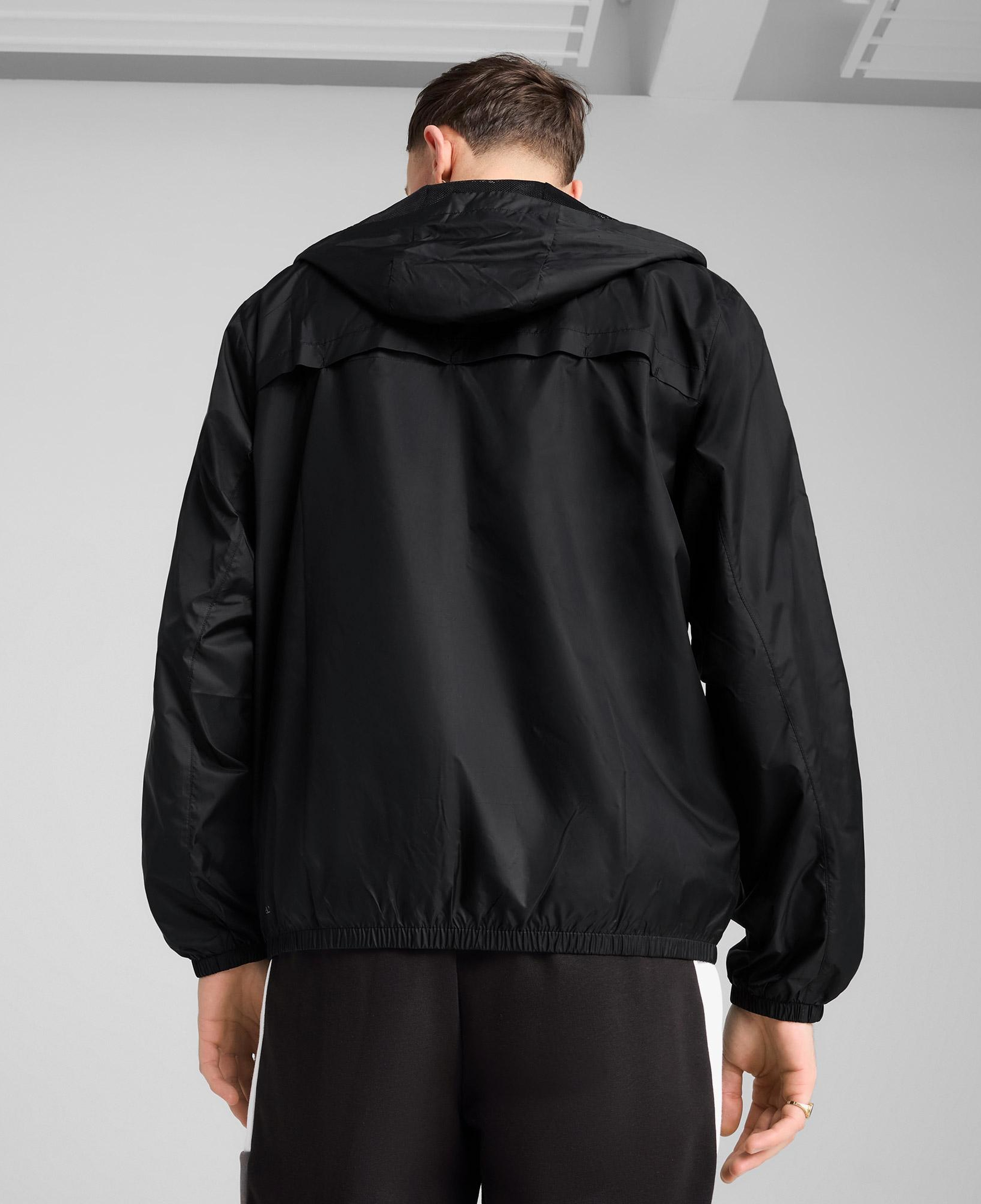 Puma Ess Regular Windbreaker Erkek Siyah Yağmurluk