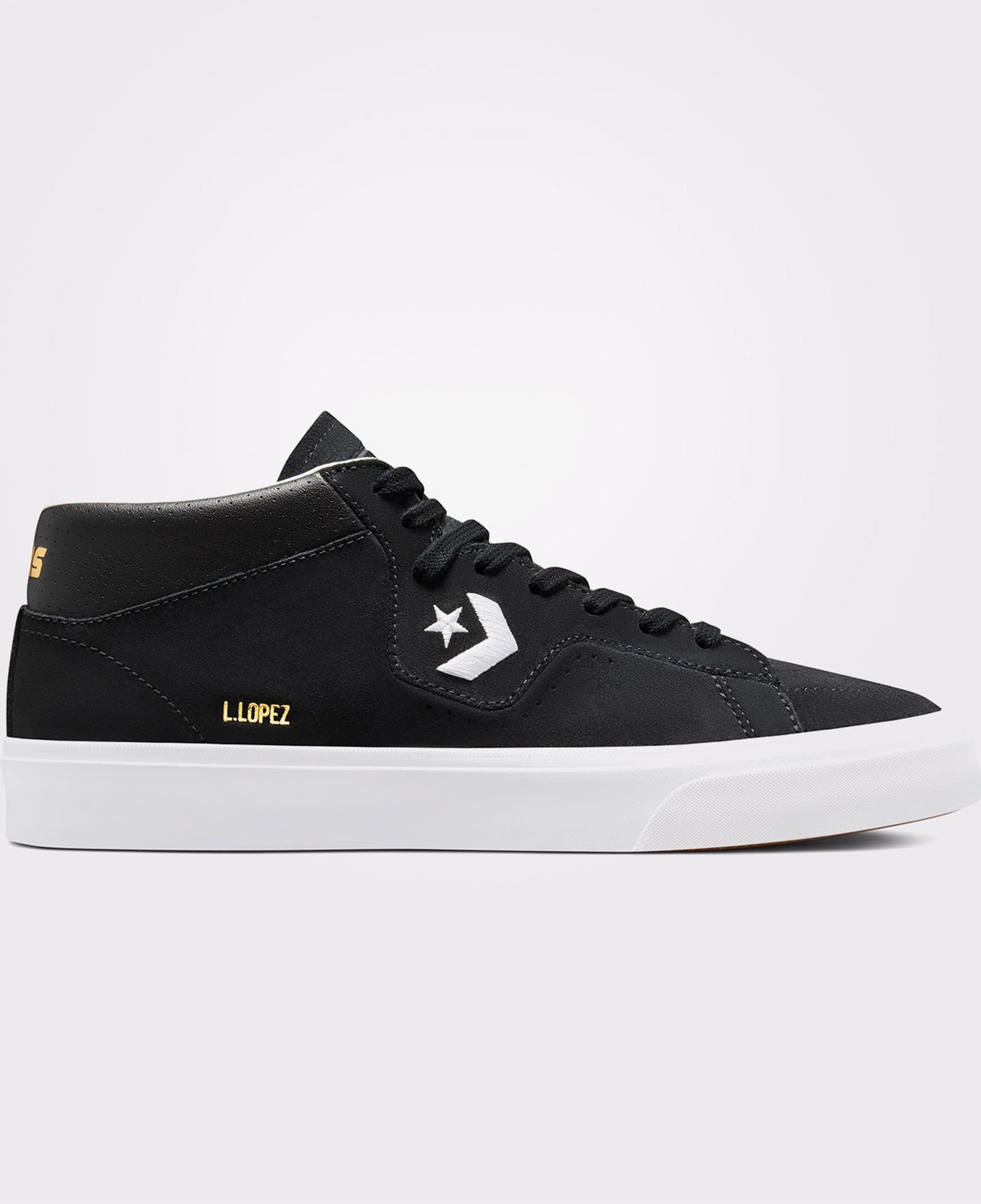 Converse Cons Louie Lopez Pro Suede And Leather Unisex Siyah Sneaker