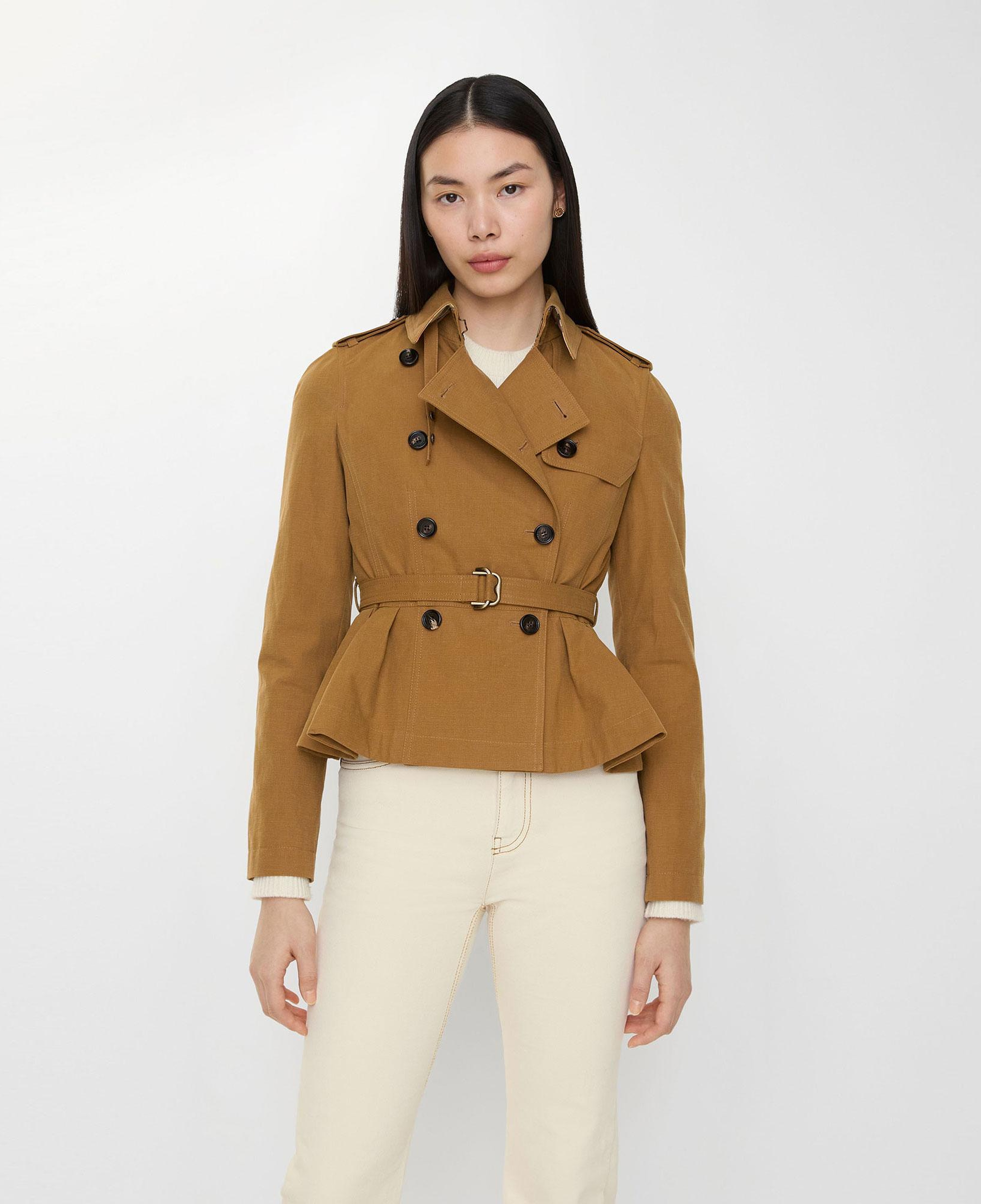 Burberry Cotton Isabella Kadın Kahverengi Mont