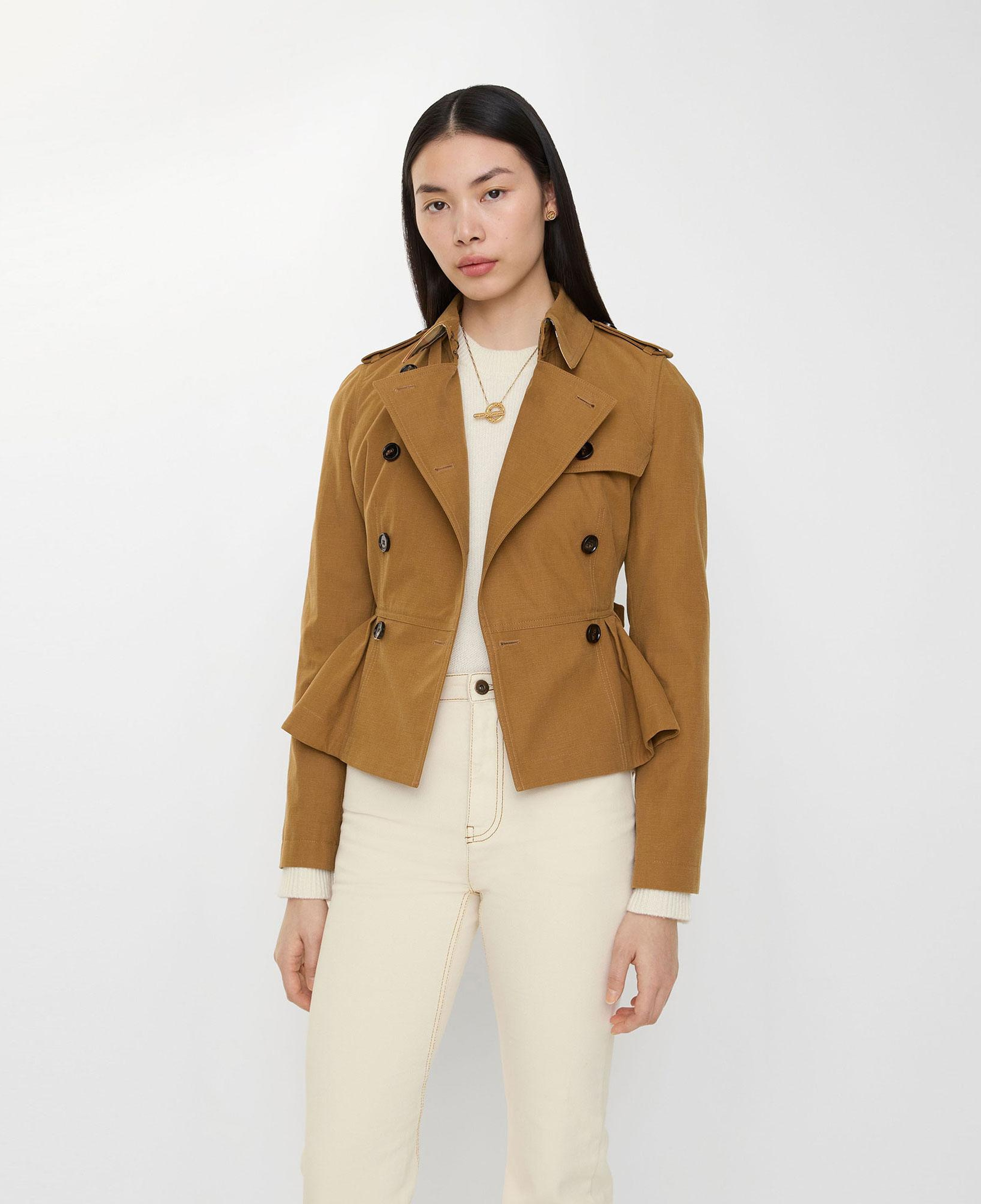 Burberry Cotton Isabella Kadın Kahverengi Mont