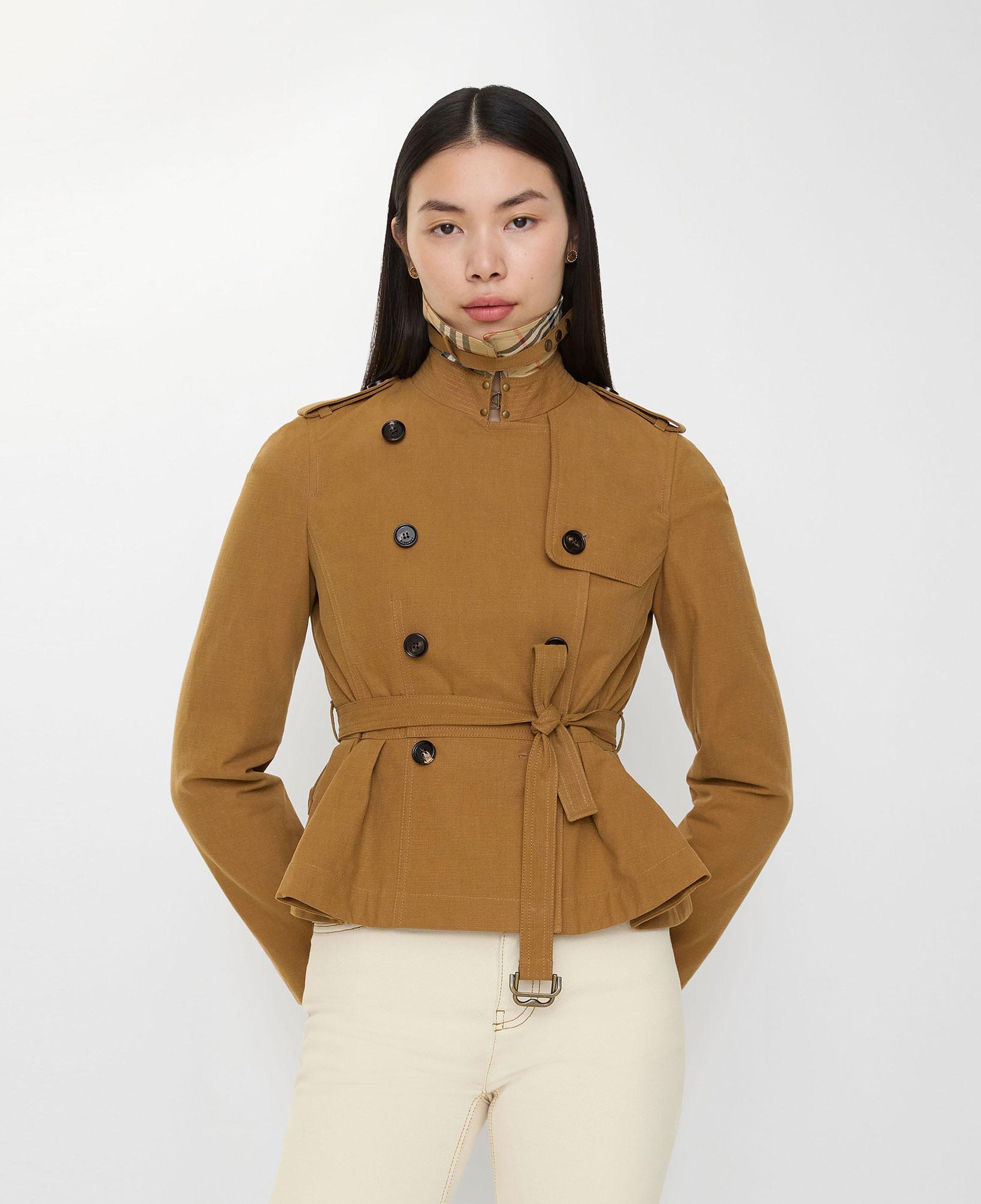 Burberry Cotton Isabella Kadın Kahverengi Mont
