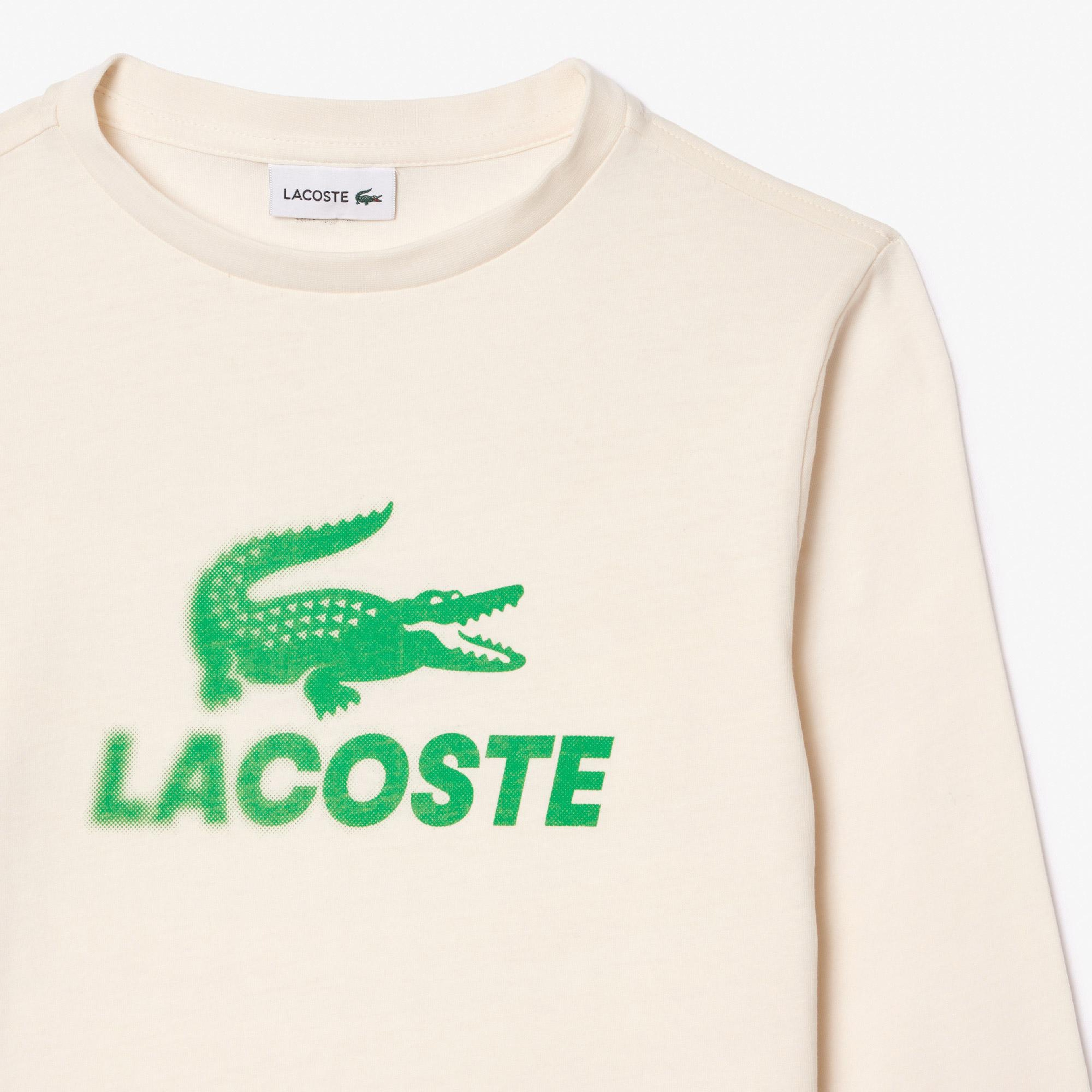 Erkek Çocuk Baskılı Bej T-Shirt