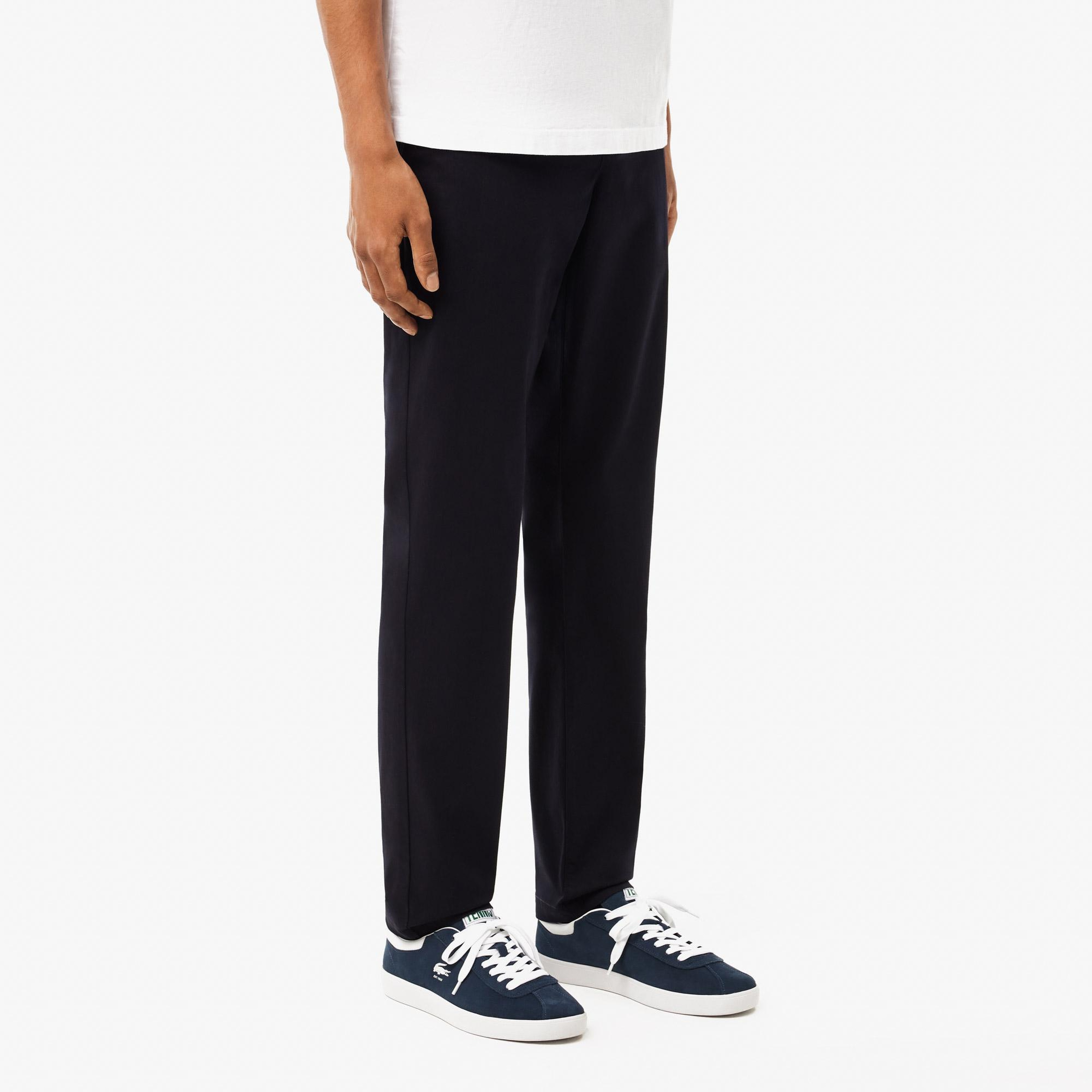 Lacoste Stretch Fit Erkek Lacivert Eşofman Altı