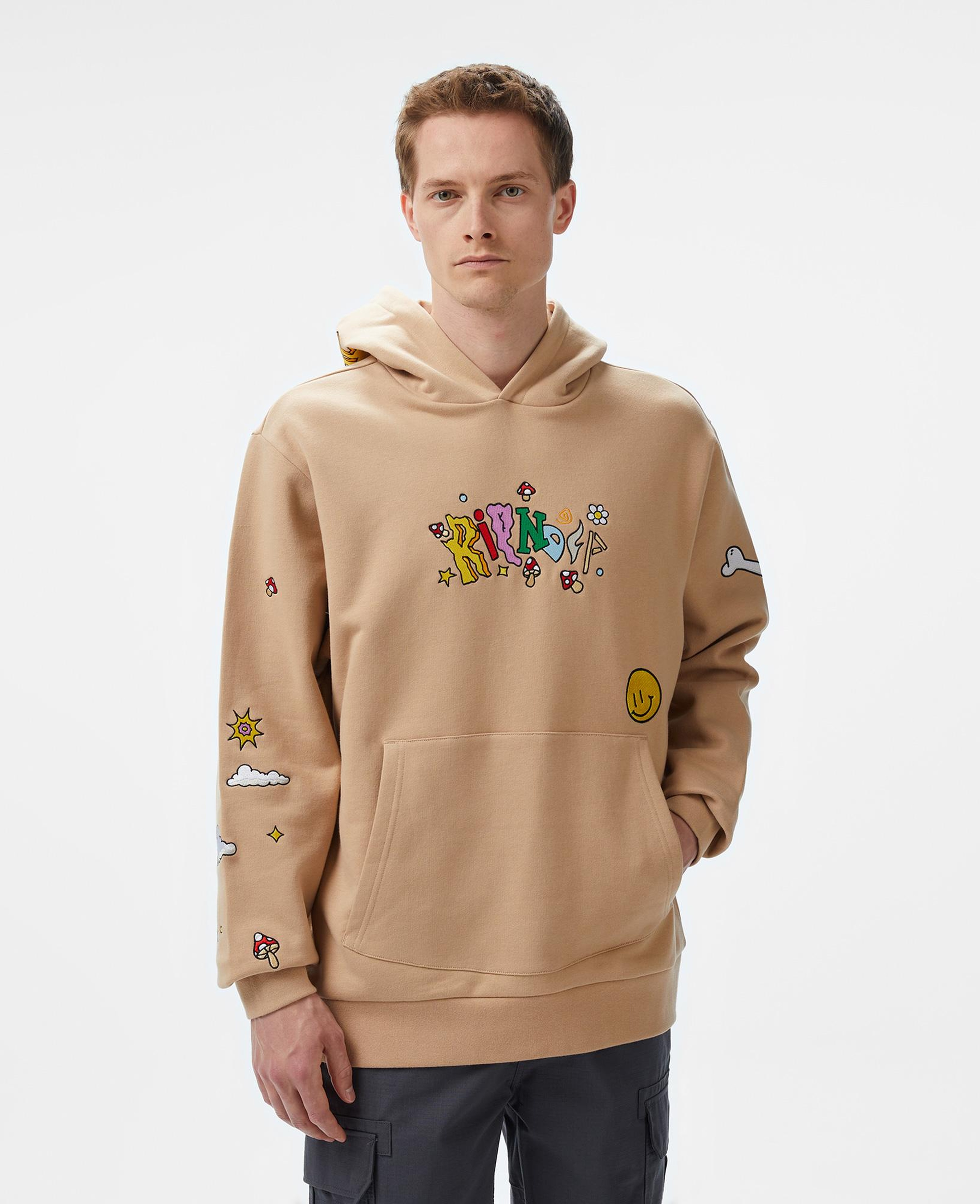 Ripndip Broken Down Erkek Kahverengi Hoodie