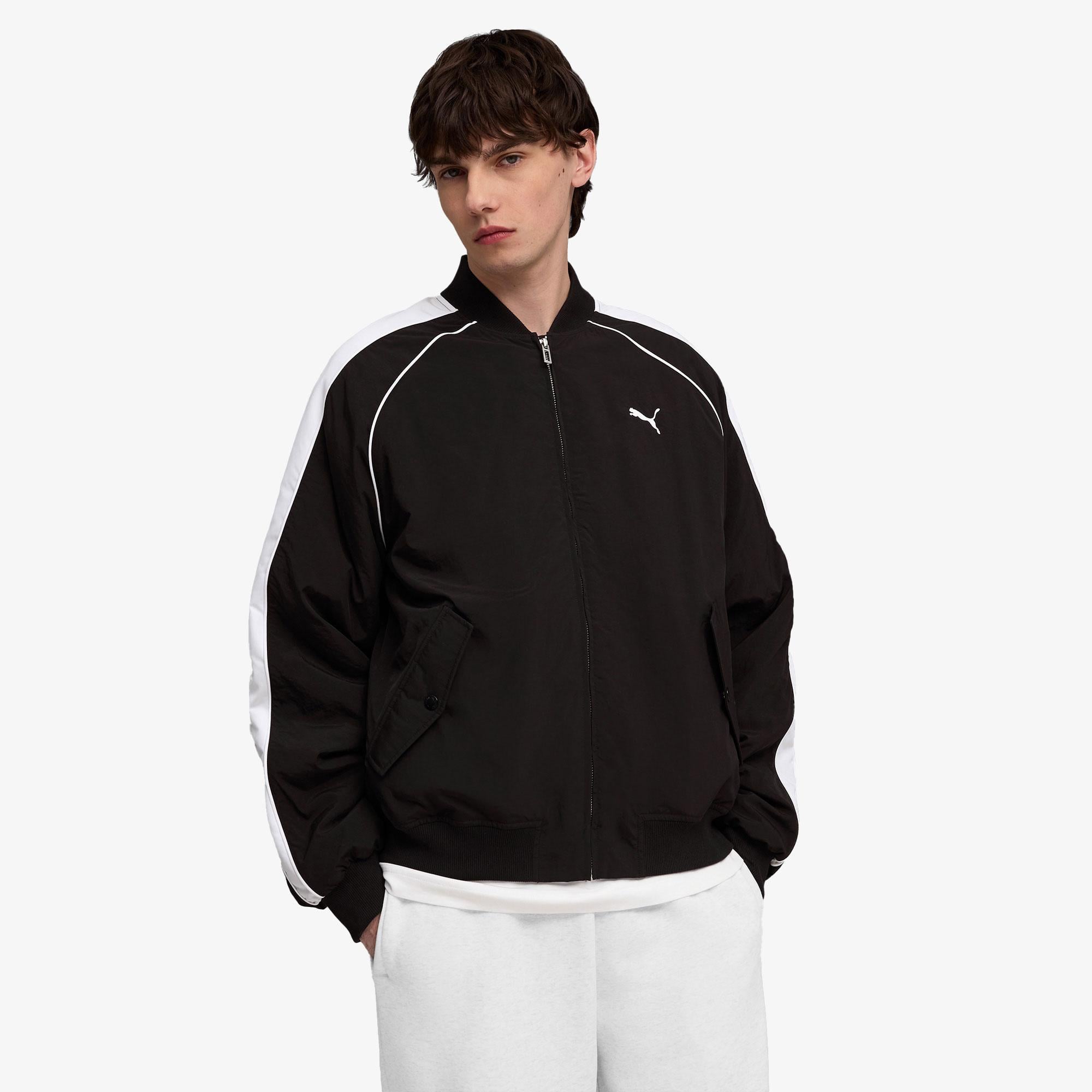 Puma T7 Bomber Unisex Siyah Ceket