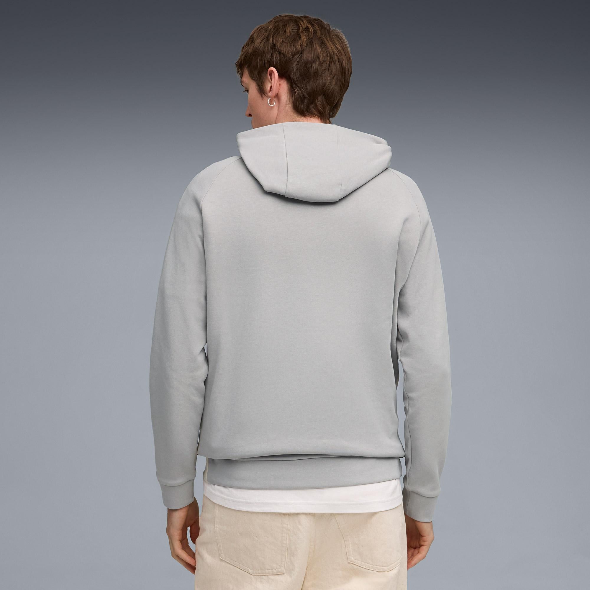 Puma tech Half Zip Erkek Gri Sweatshirt