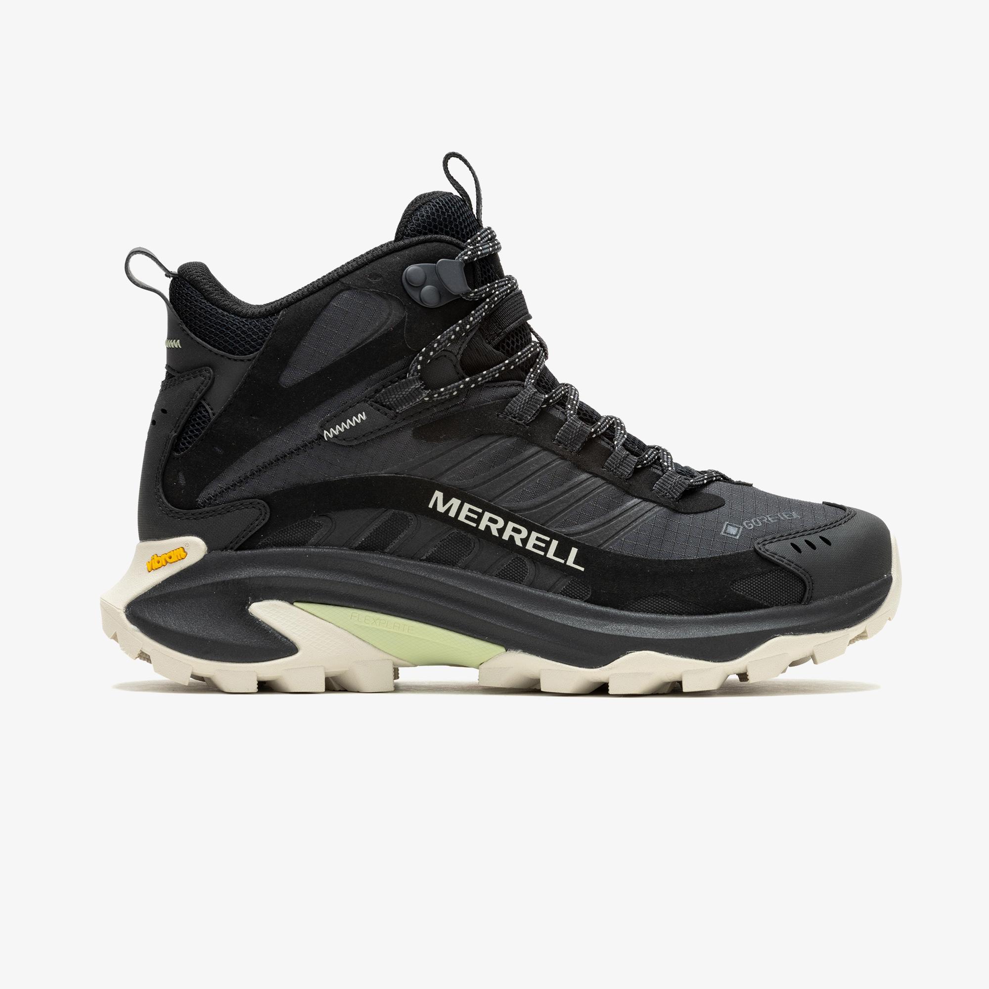 Merrell Moab Speed 2 Mid Gore-Tex Kadın Siyah Outdoor Bot