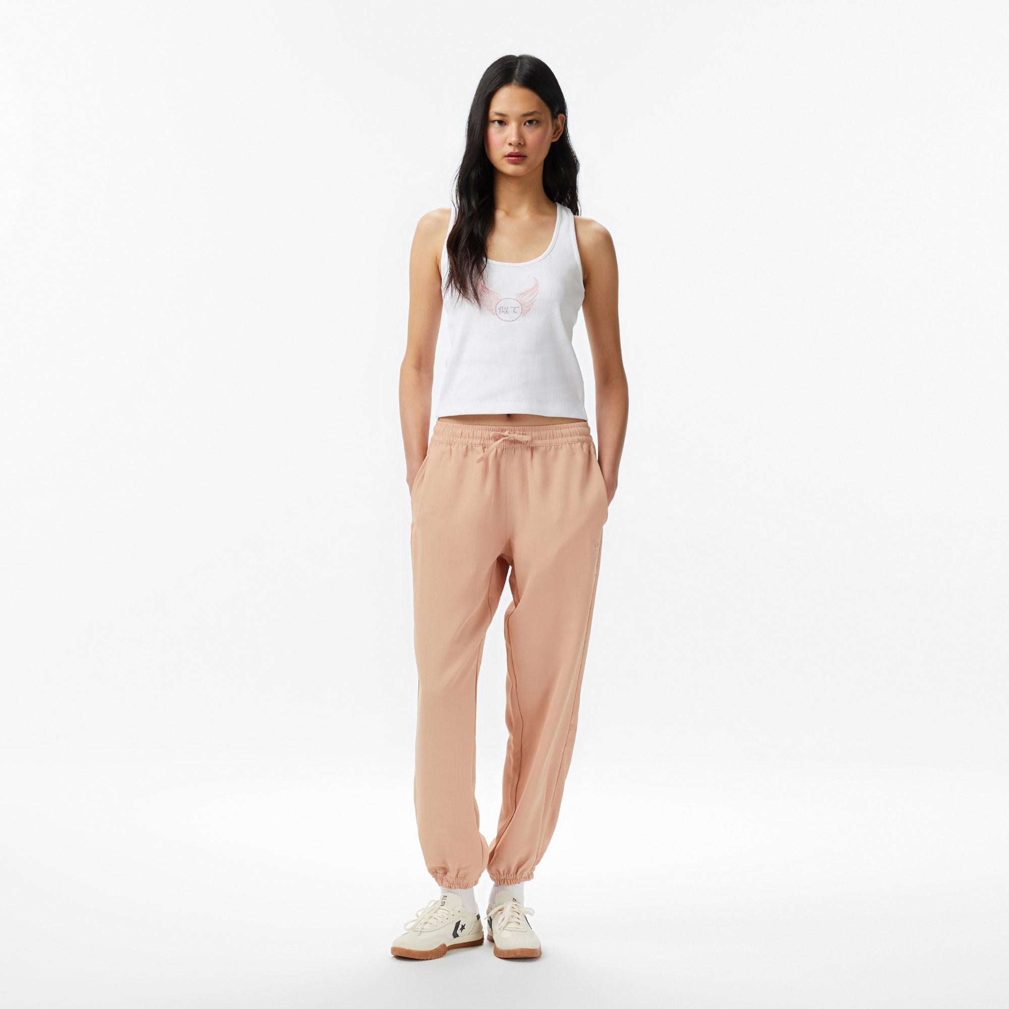 UNITED4 Regular Fit Kadın Pembe Eşofman Altı