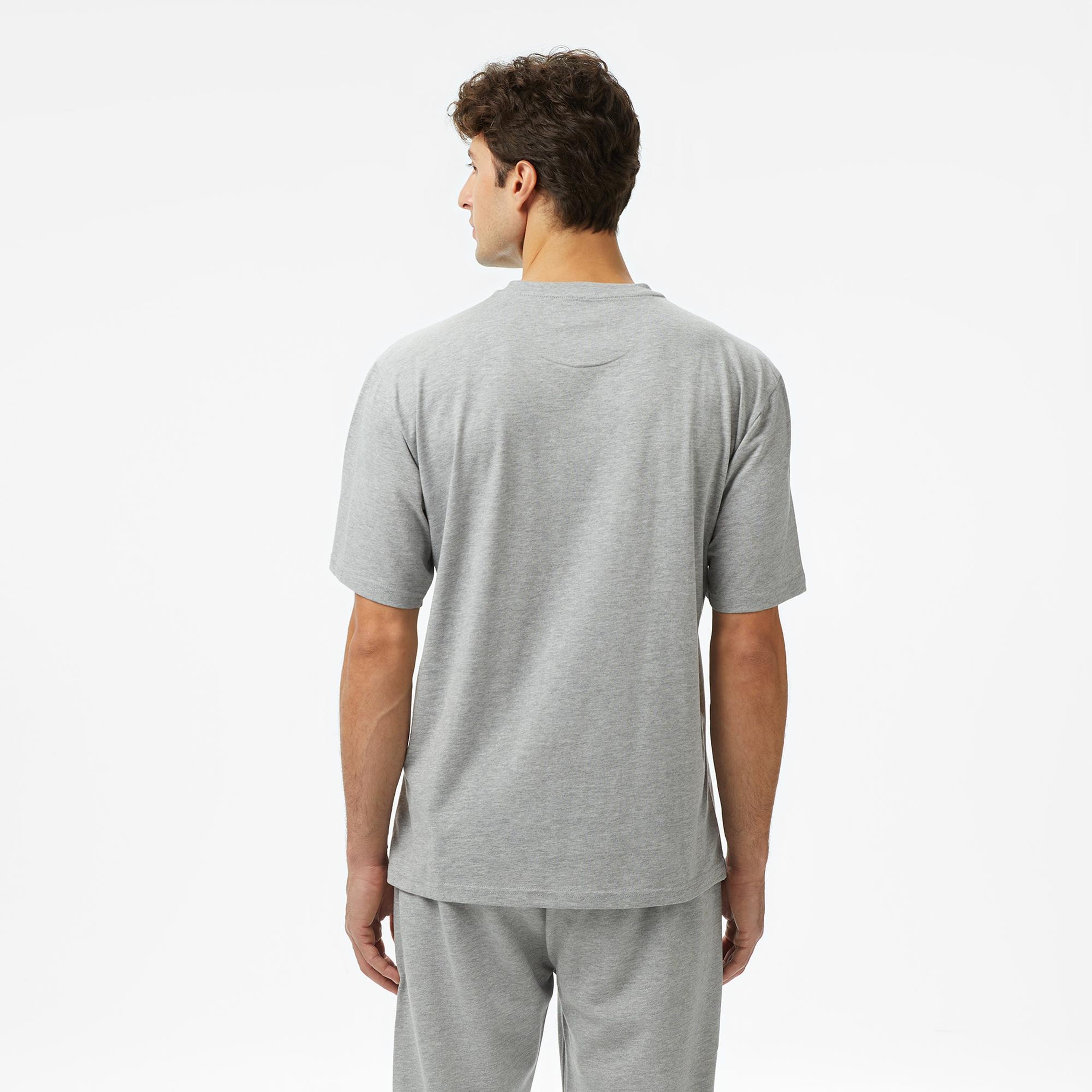 Les Benjamins Erkek Gri T-Shirt