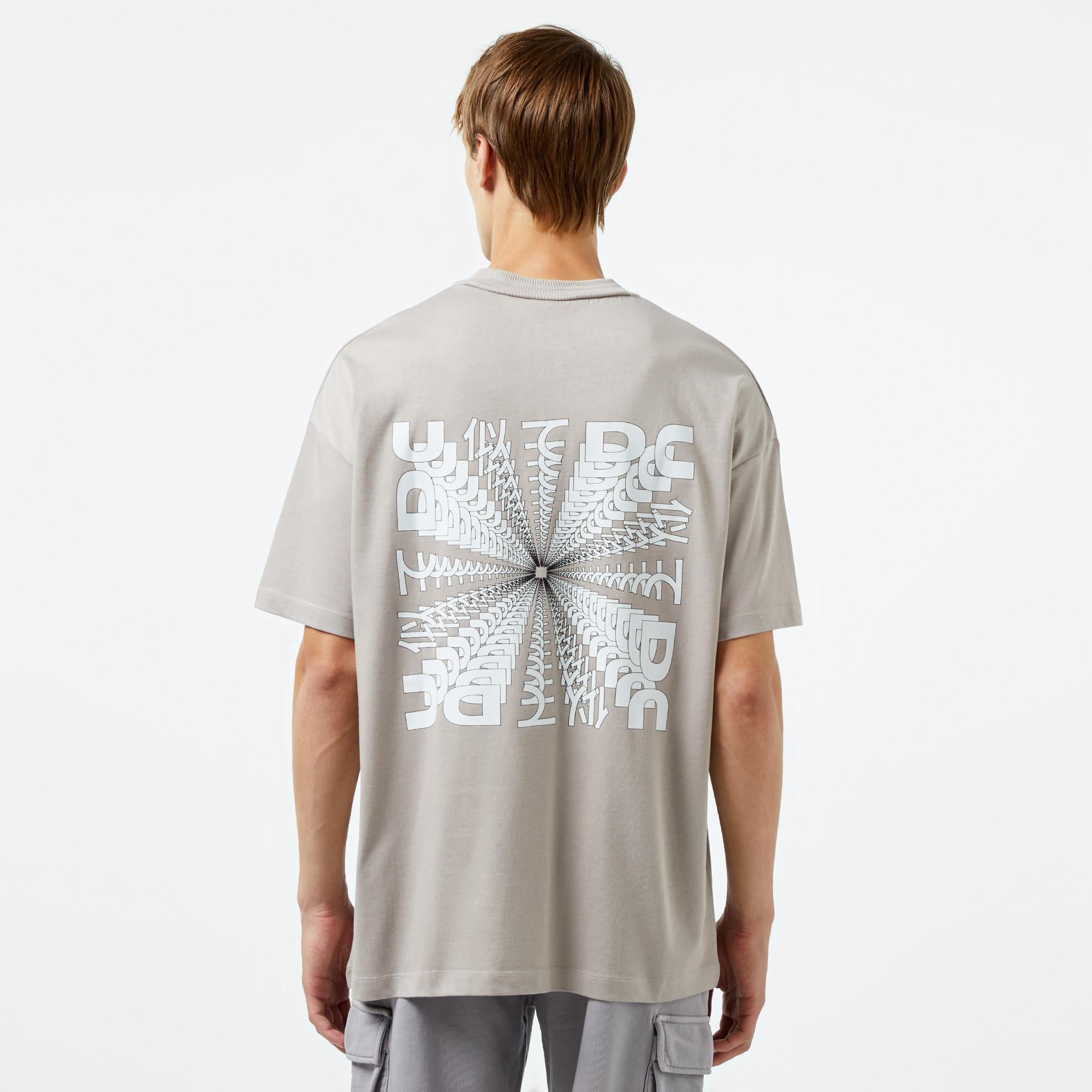 UNITED4 Erkek Gri T-Shirt